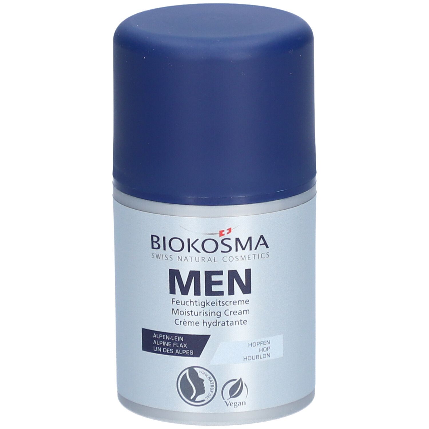 Biokosma MEN Feuchtigkeitscreme Disp 50 ml Creme
