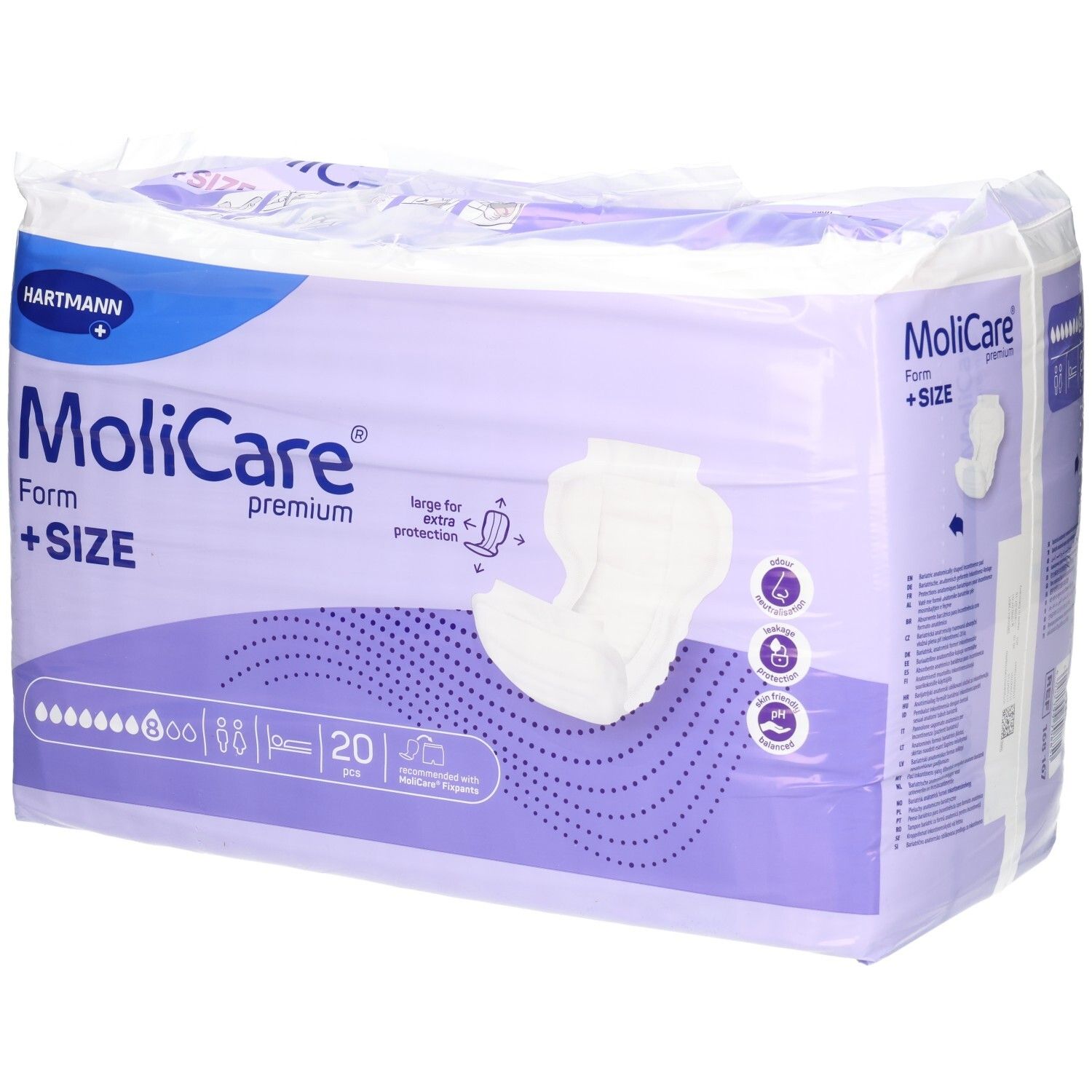 MoliCare® premium Form + Größe 8