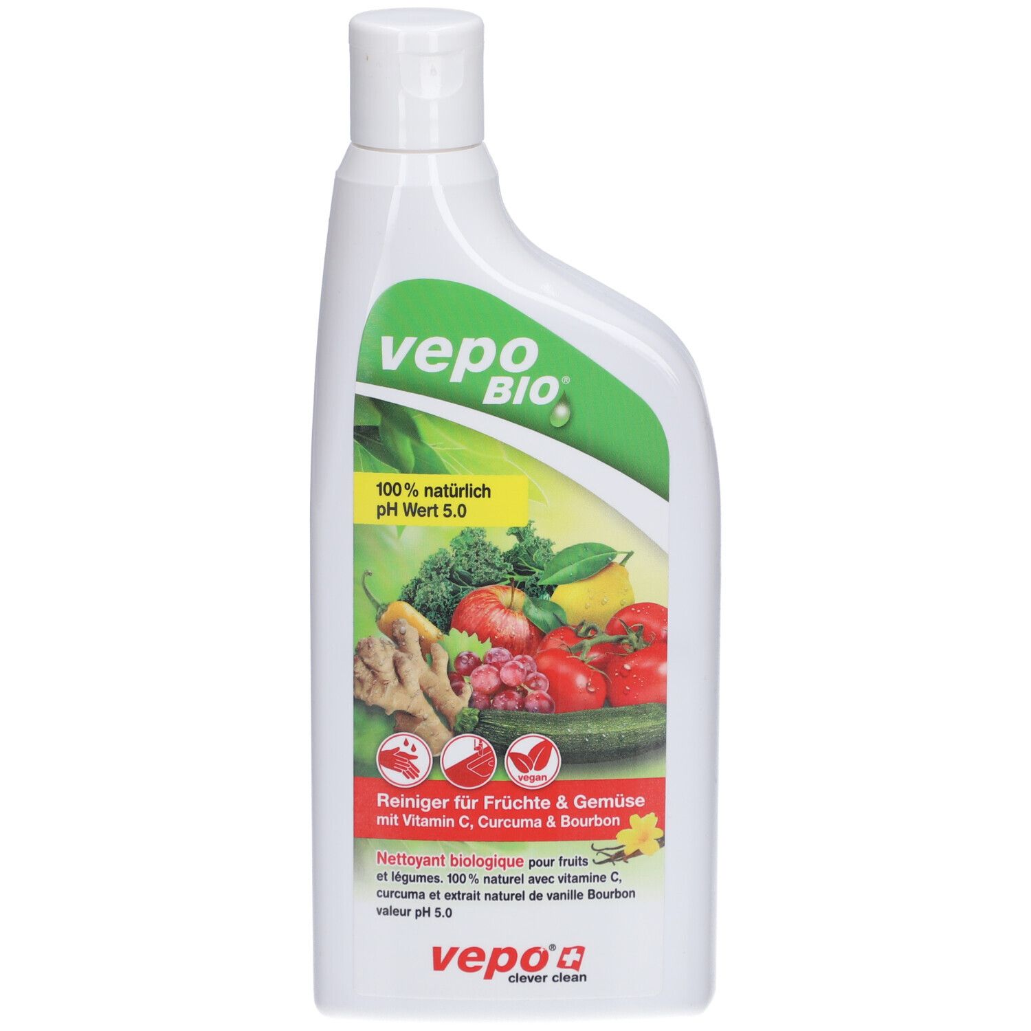 Vepo Bio-Reiniger für Früchte und Gemüse 300 ml Gel