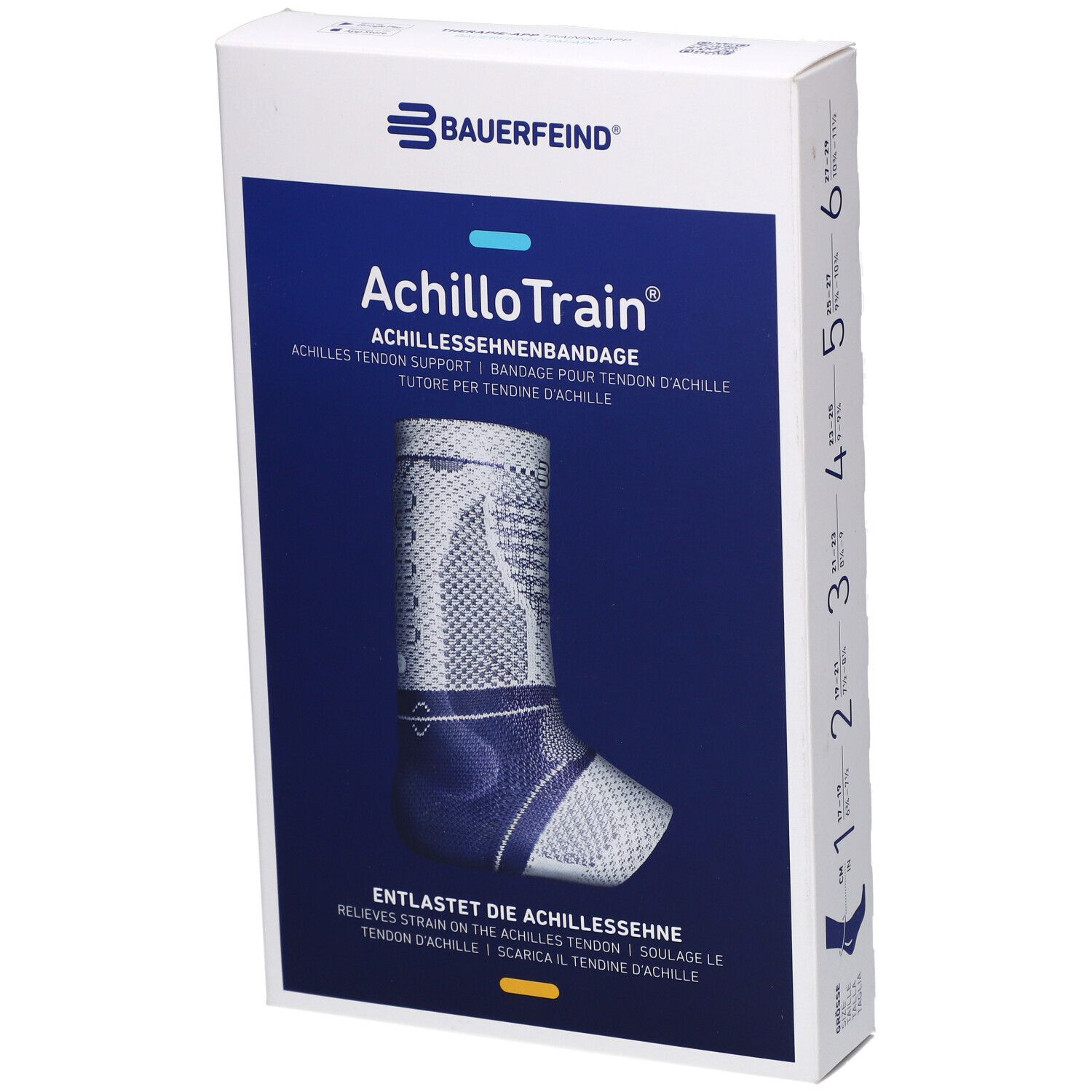 Bauerfeind AchilloTrain® Größe 3 Titan