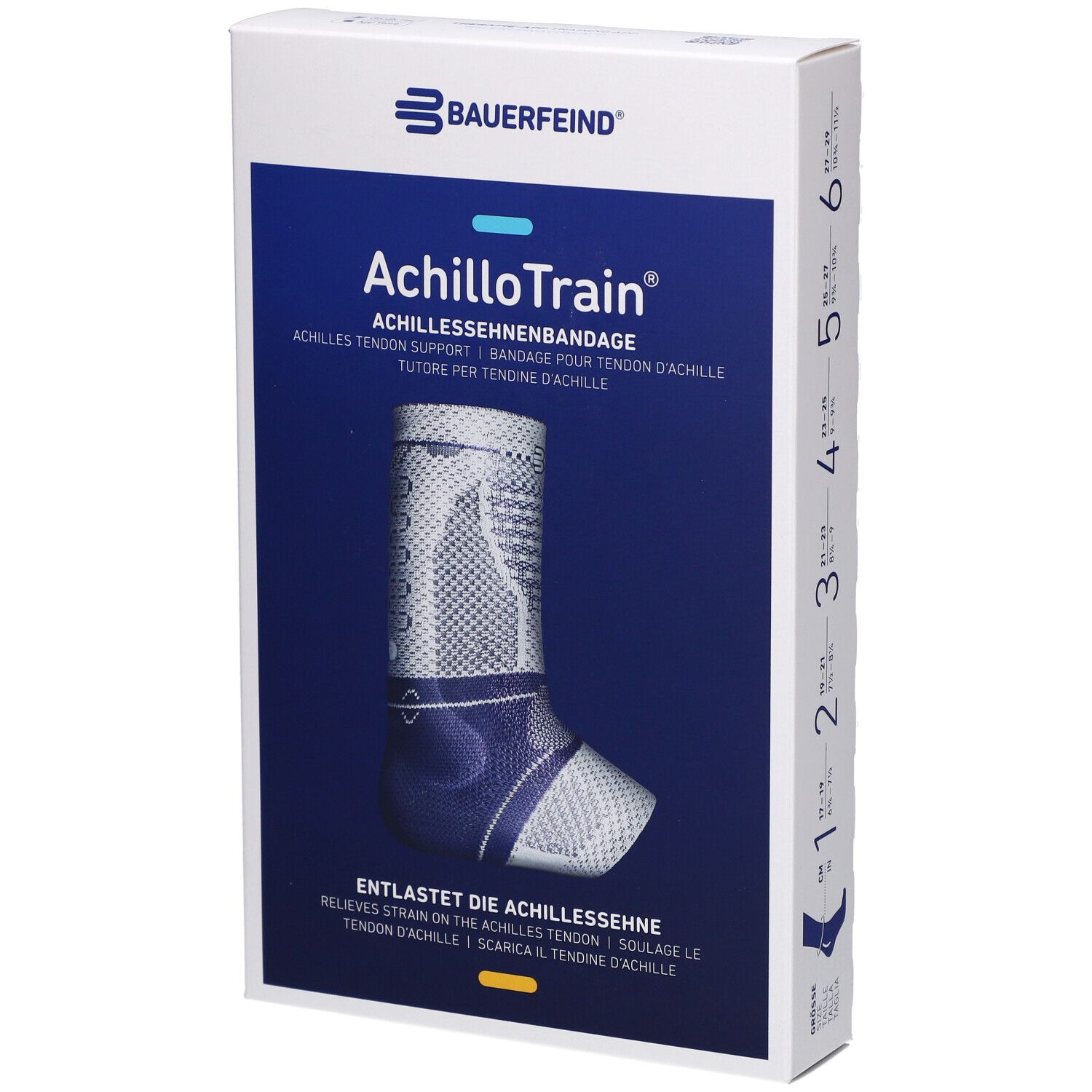Bauerfeind AchilloTrain® Größe 5 Titan