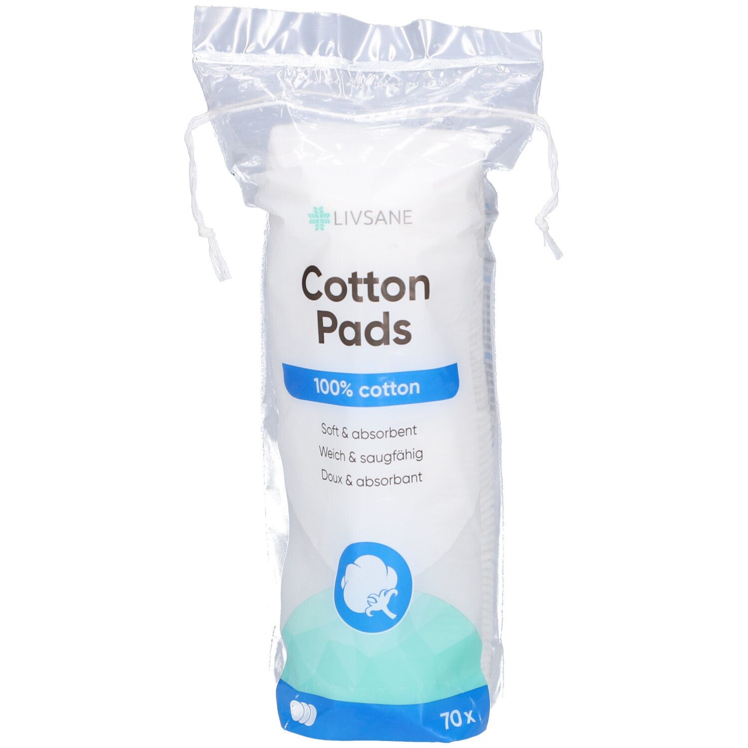 Livsane Wattepads (n) 70 Stk St Watte