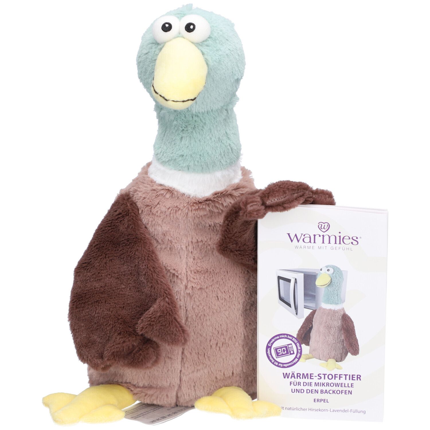 Warmies Peluche Chauffante Canard