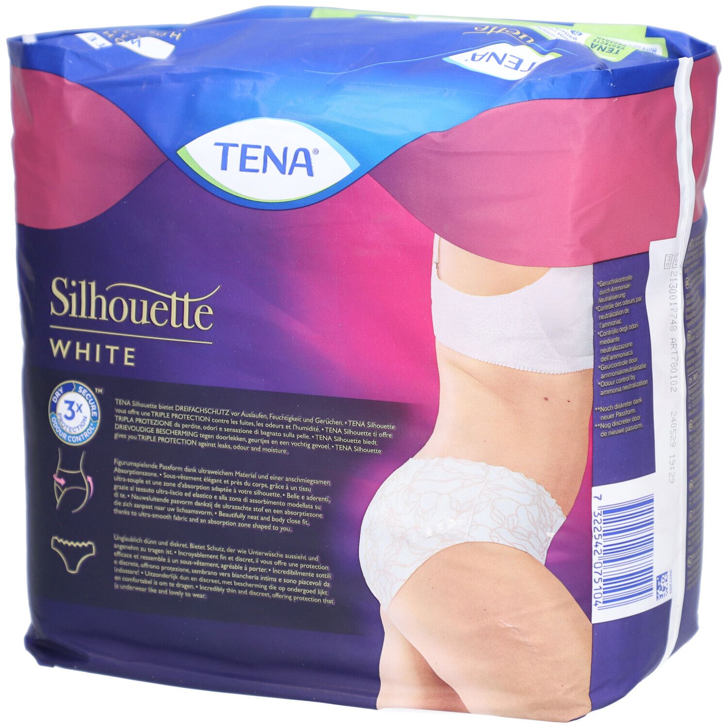 TENA® Silhouette Plus White M