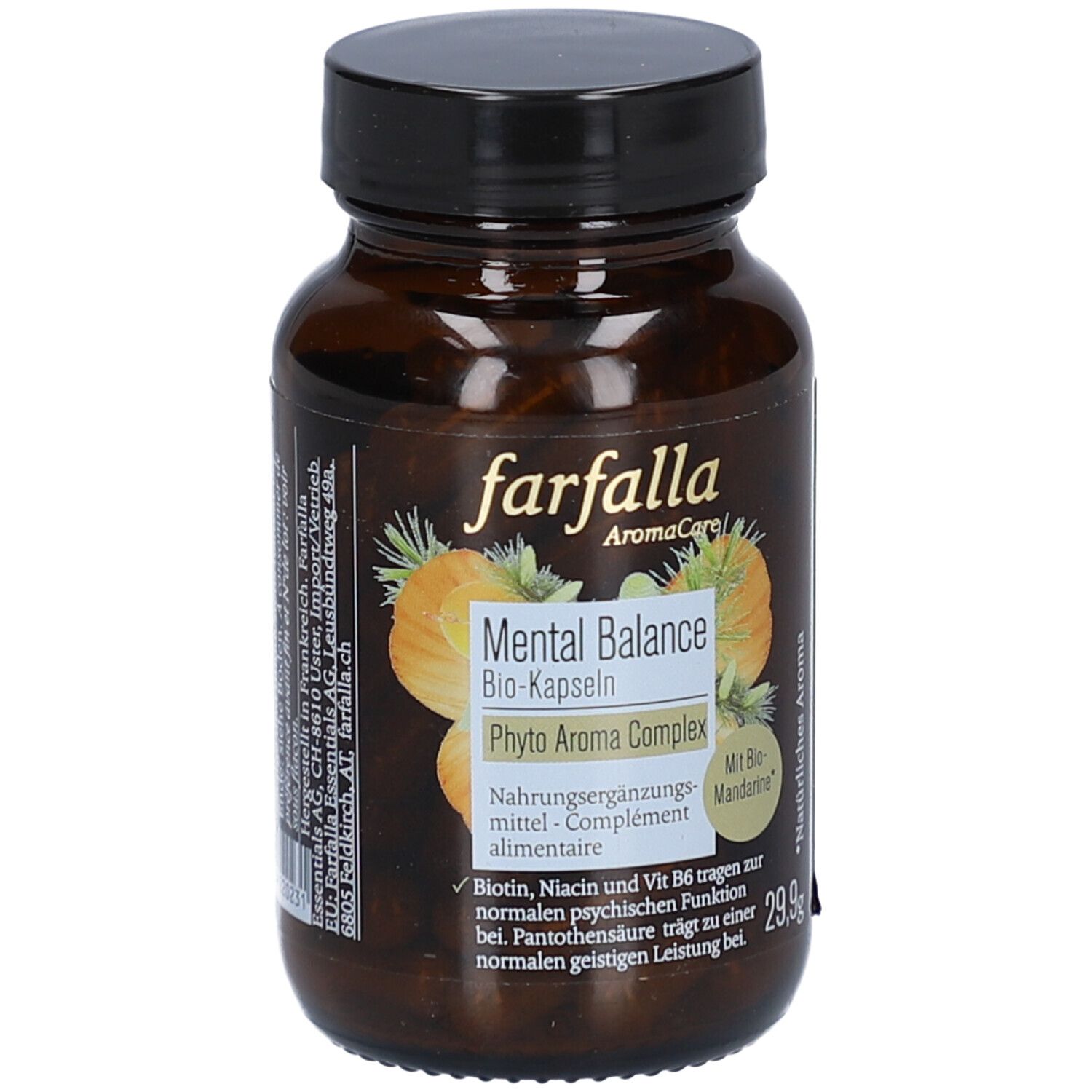 Farfalla Mental Balance Bio-Kapseln Phyto Aroma Complex