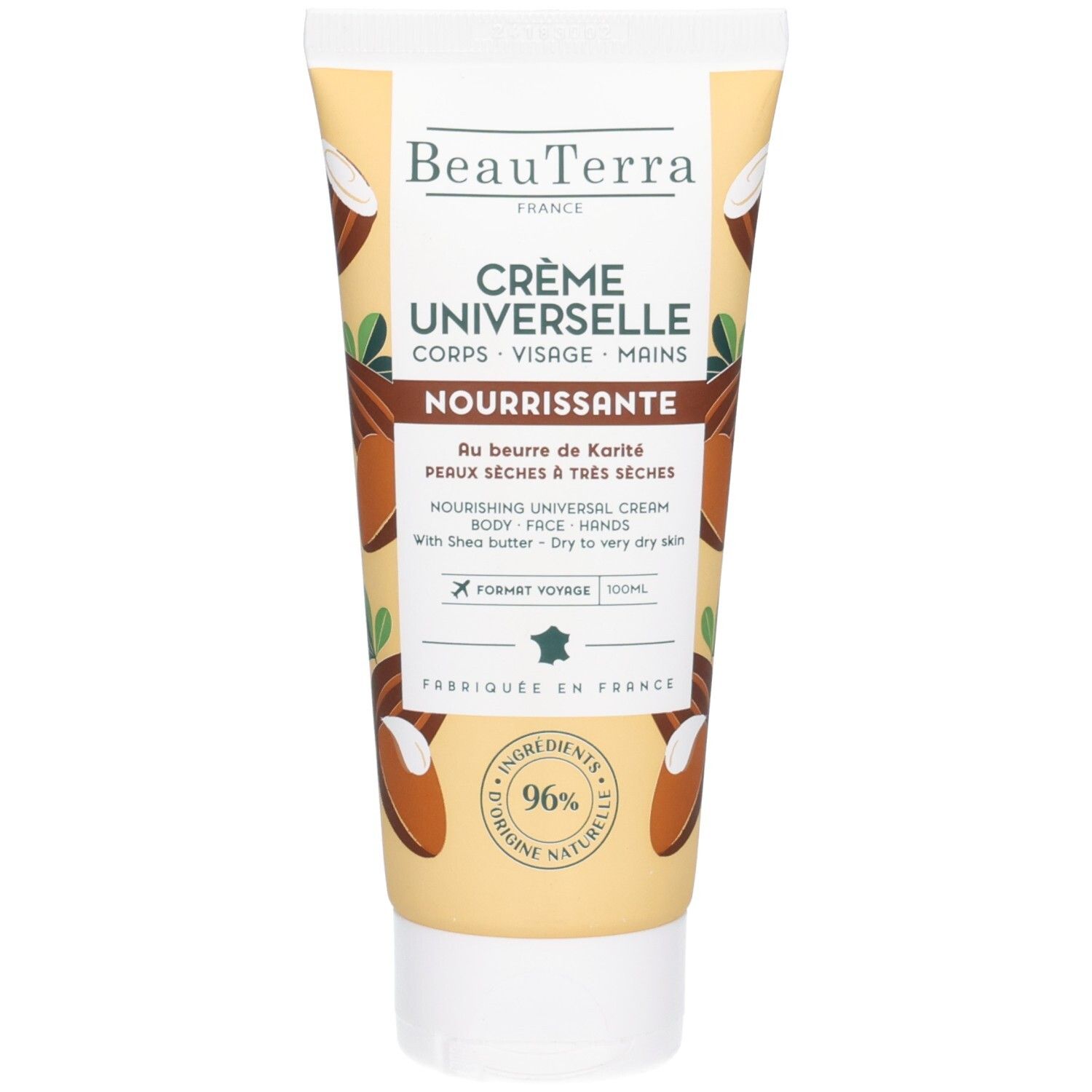 Beauterra Universalcr nährend Sheabutter 100 ml Seife