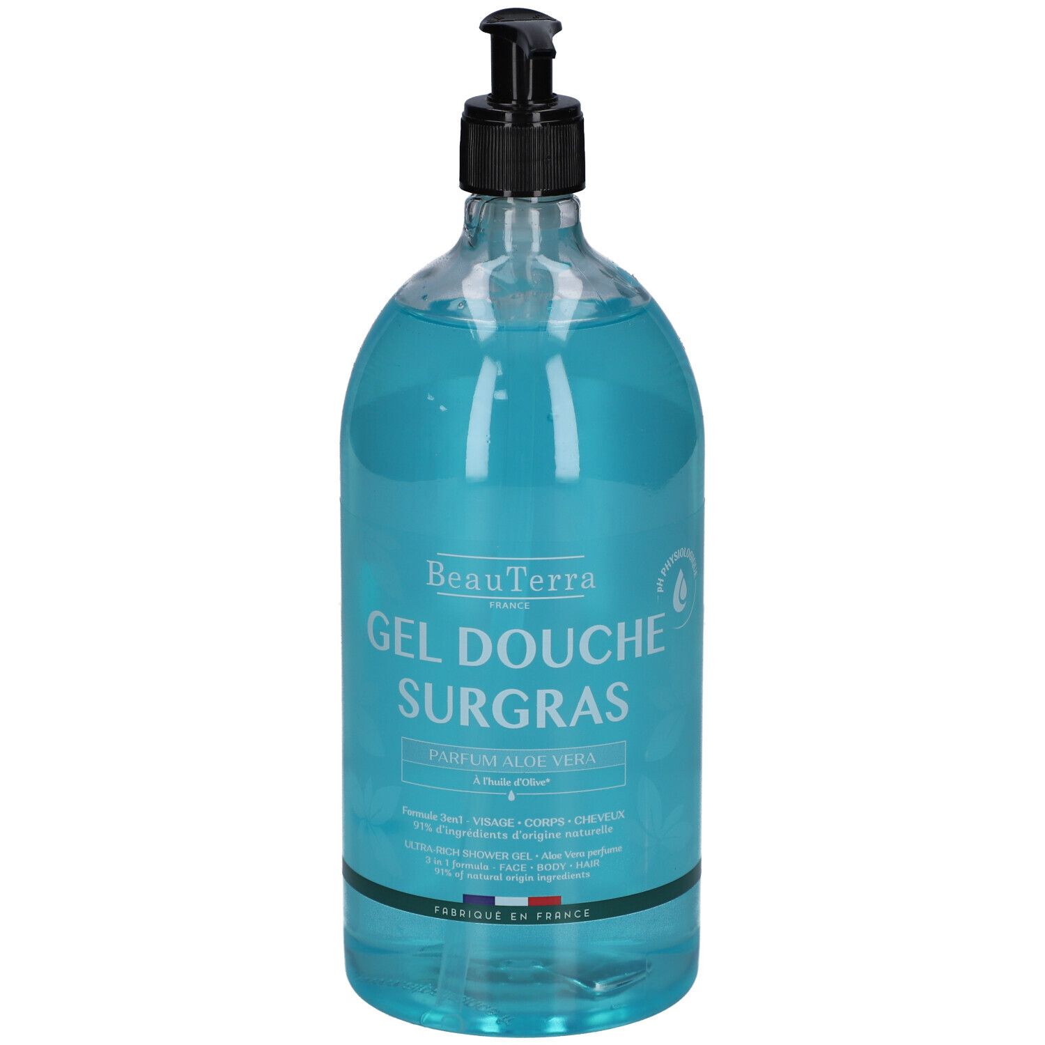 Beauterra Duschgel reichhaltig Aloe Vera 1000 ml