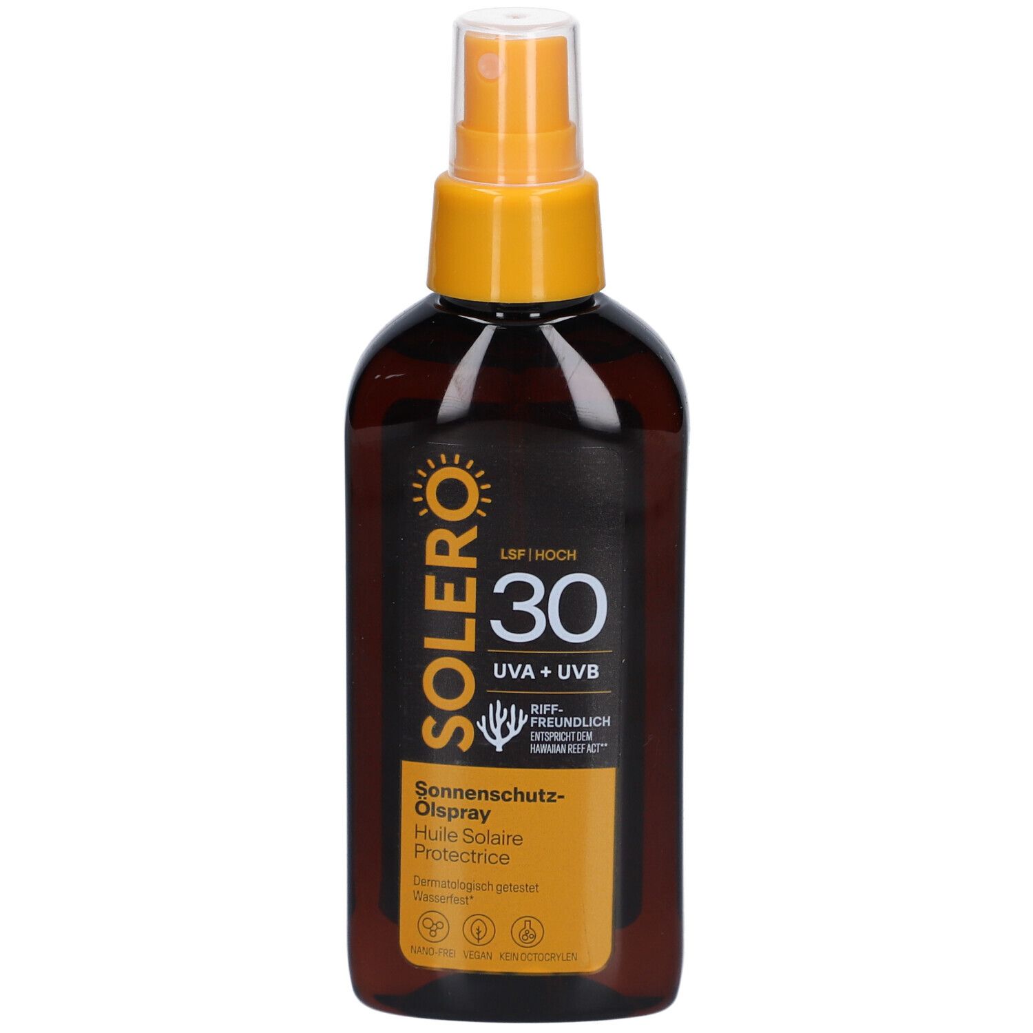 Solero Sonnenschutz-Ölspray Spf30 150 ml Sonnenschutzcreme