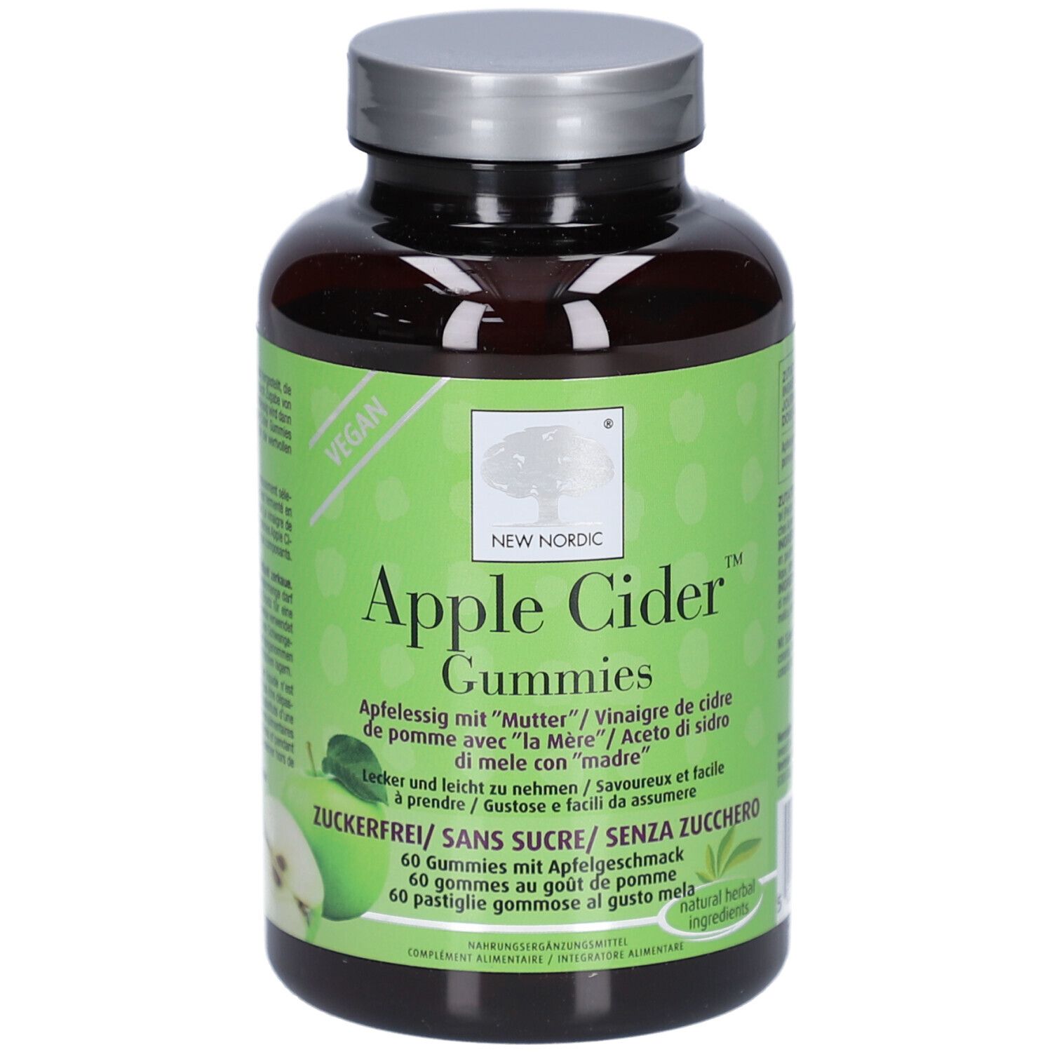 New Nordic Apfelwein-Gummibärchen mit Apfelgeschmack