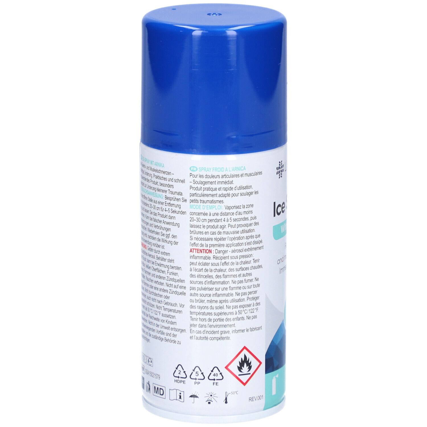 LIVSANE Ice Spray mit Arnika, 150 ml.