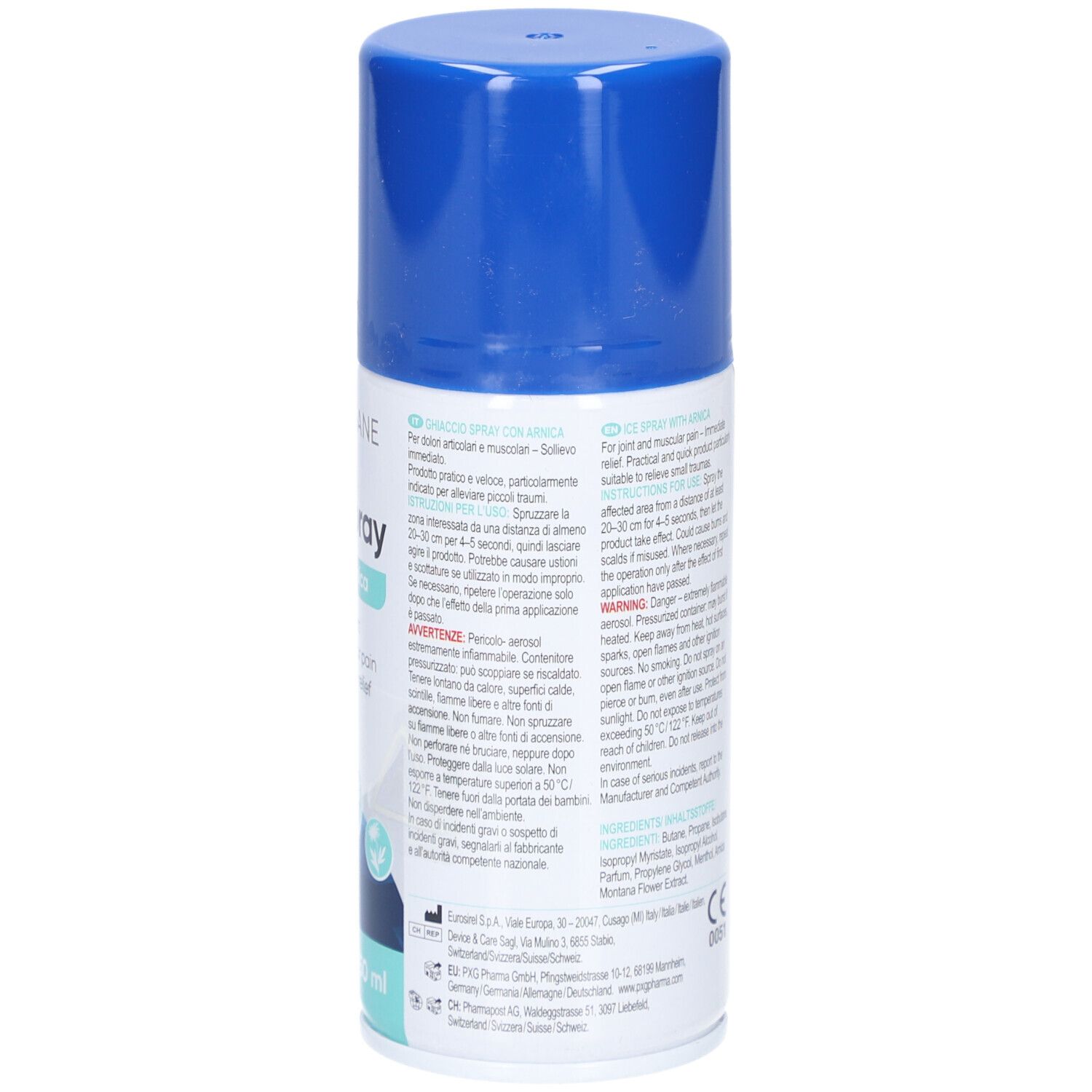 LIVSANE Ice Spray mit Arnika, 150 ml.