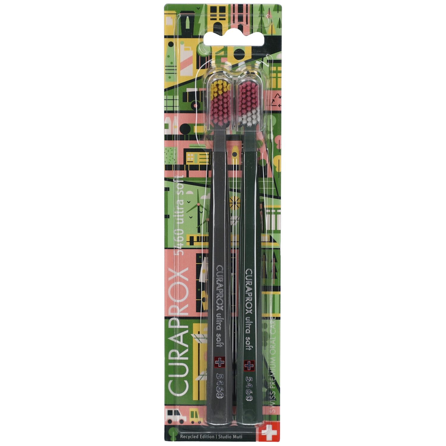 Curaprox CS 5460 Ultra Soft - Recycled Edition - 3 Brosses à Dents