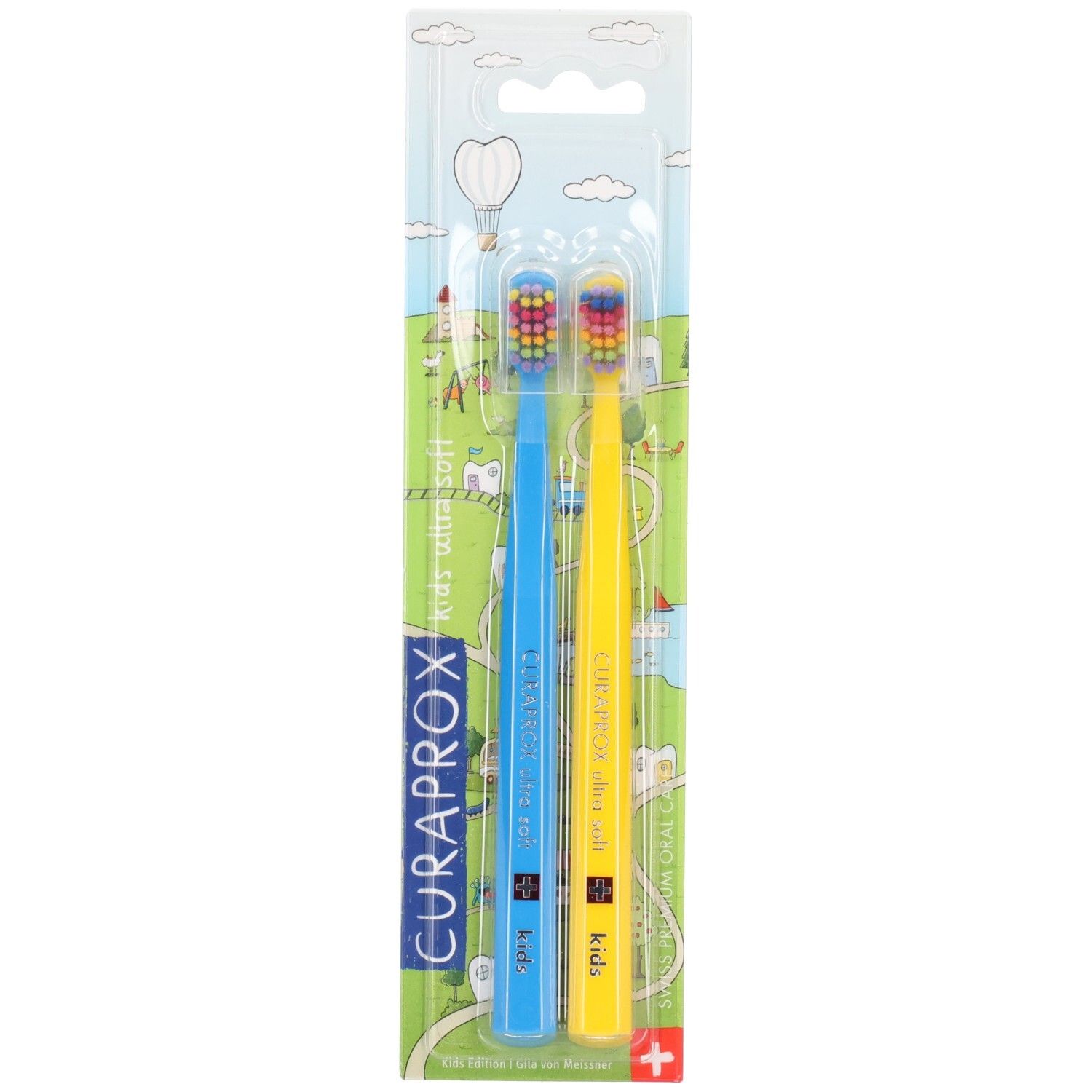 Curaprox kids Duo Special Edition 2025 2 Stk St Zahnbürste