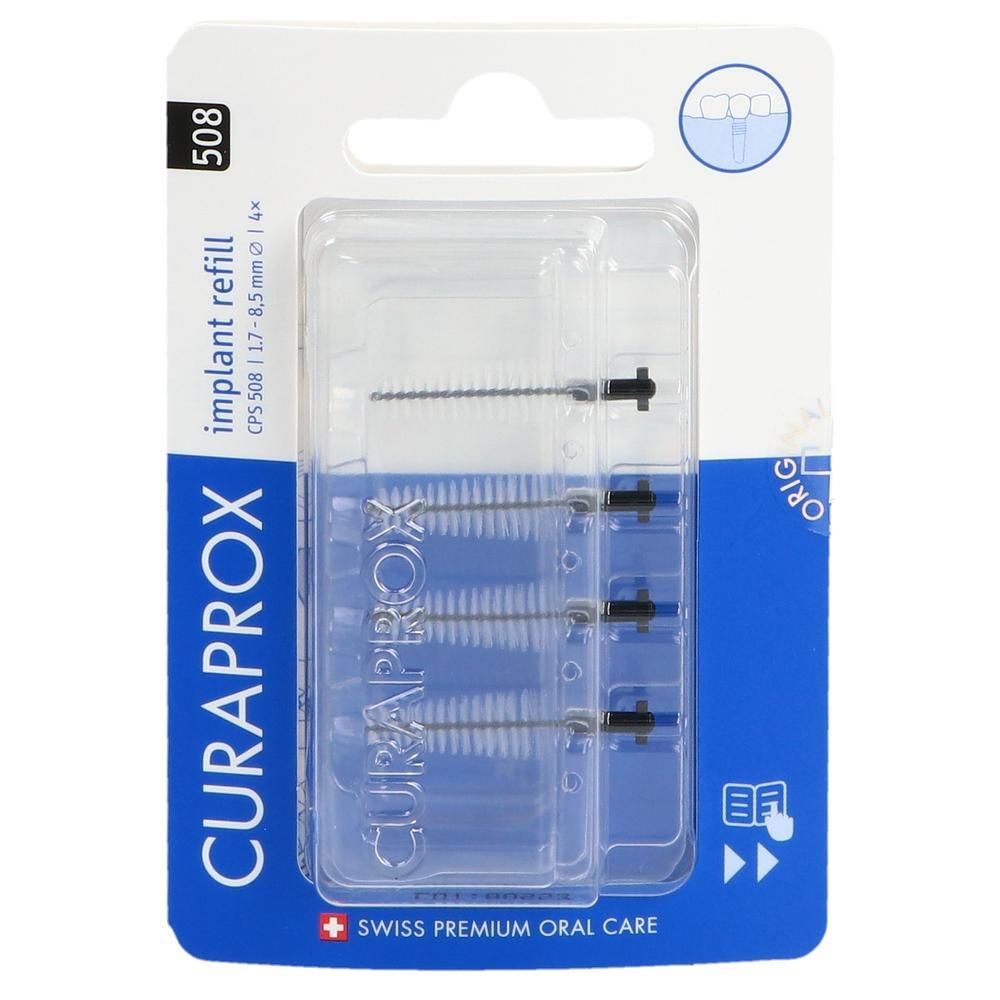 Curaprox Bürstenaufsätze CPS 508 Implant