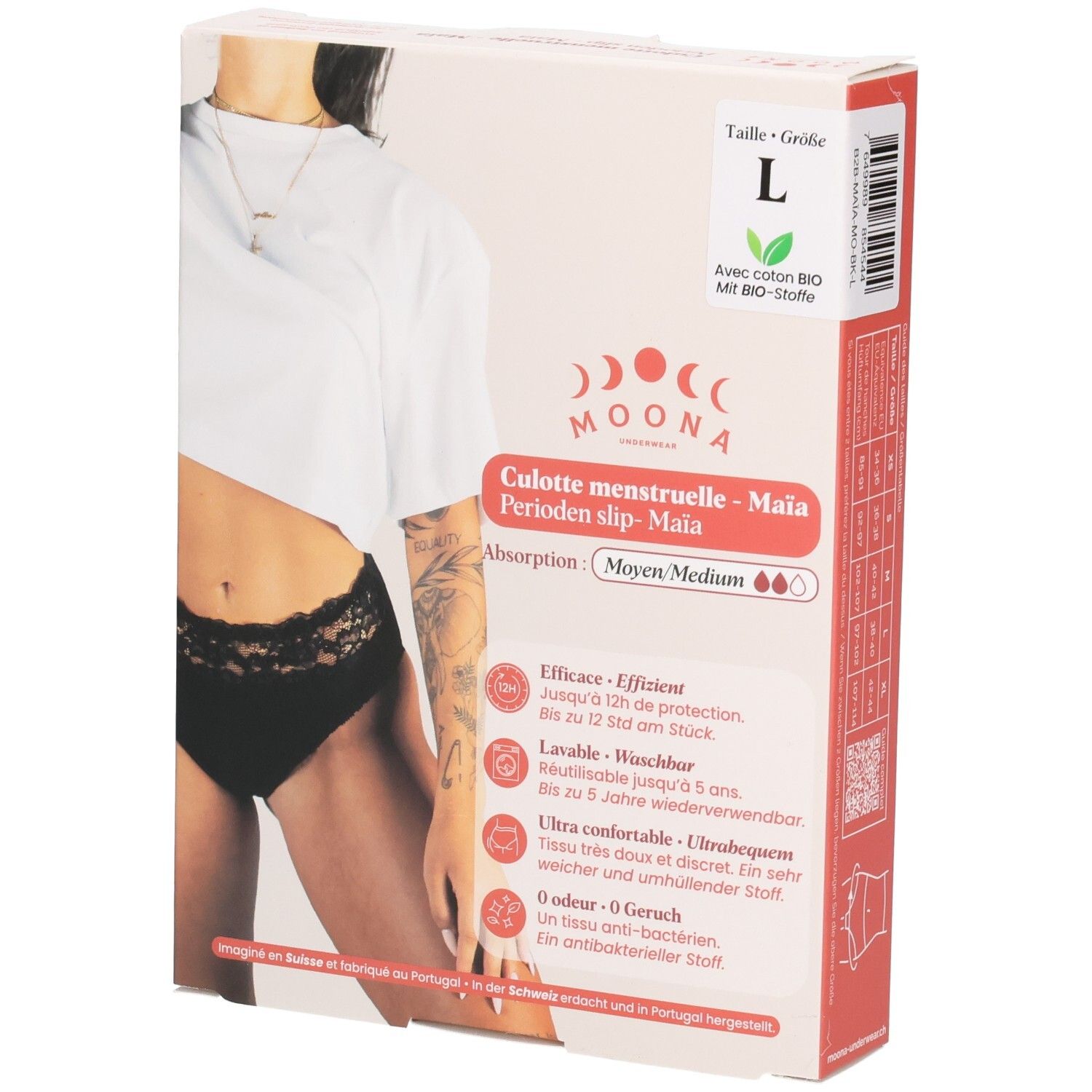 Moona Periodenslip Maïa L Absorpt Medium 1 St