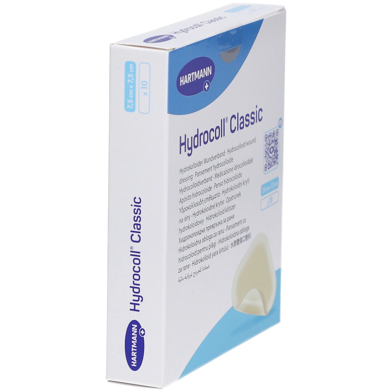 Hartmann Hydrocoll Classic Hydrokolloid-Pflaster 7,5 x 7,5 cm