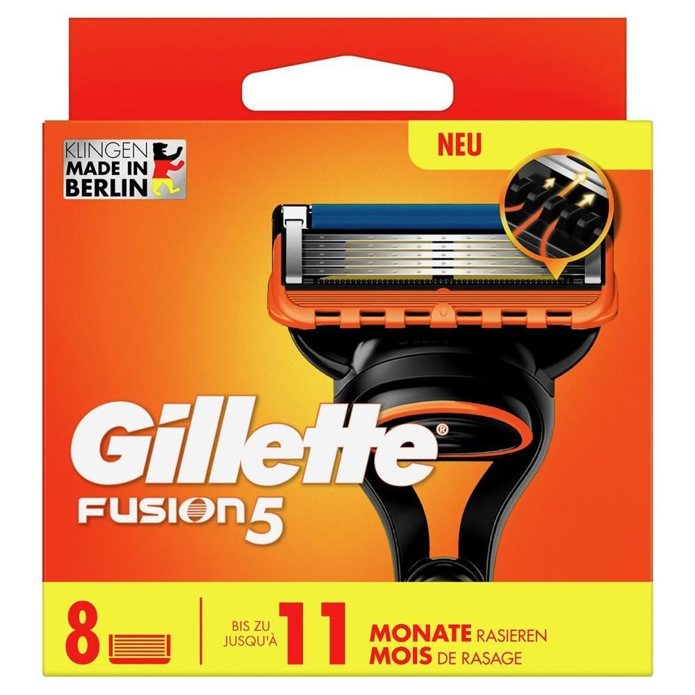 Gillette Fusion5 Systemkl (n) 8 Stk St Gerät