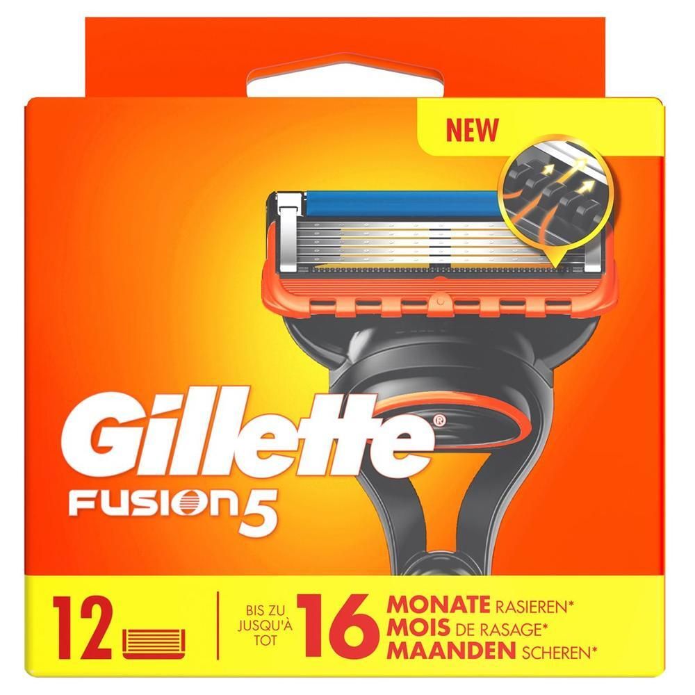 Gillette Fusion5 Systemkl (n) 12 Stk St Gerät