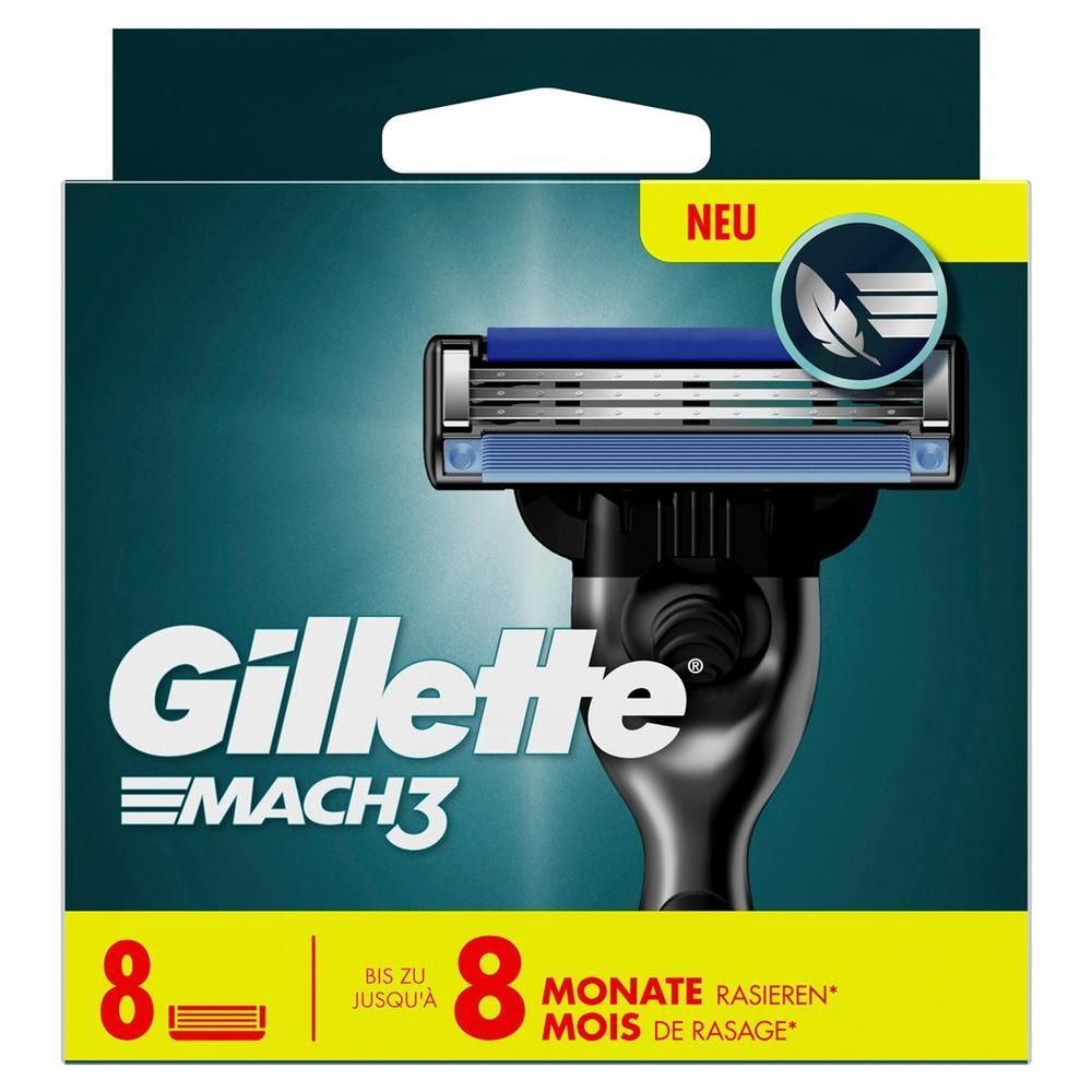 Gillette Mach3 Systemklingen (n) 8 Stk St Gerät