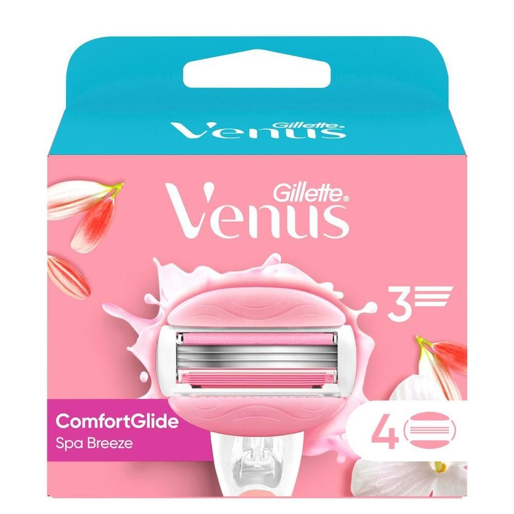 Gillette Venus Comf Systemkl Spa Breeze (n) 4 Stk St Gerät