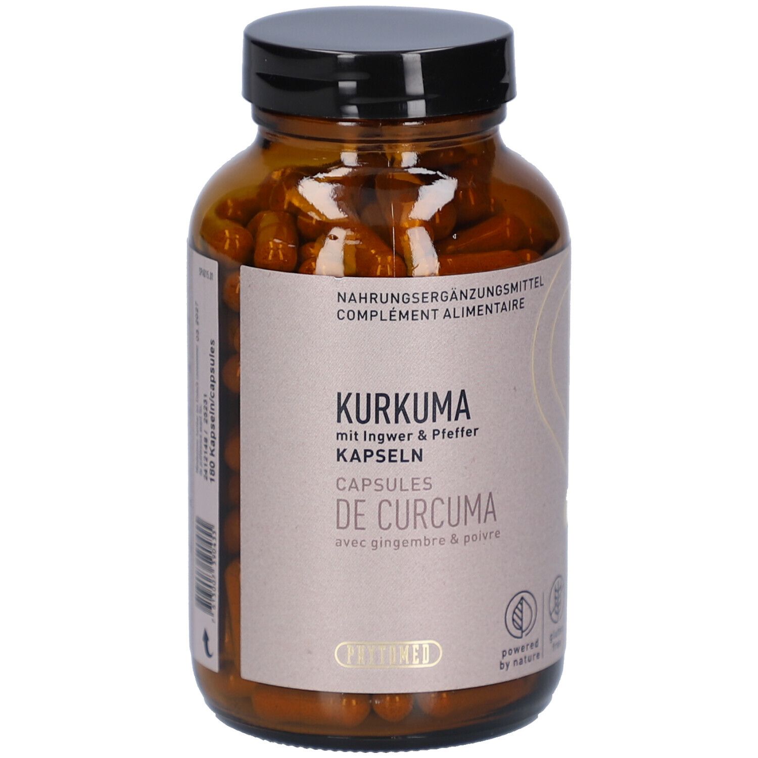 Phytomed Kurkuma Kaps Ingwer&Pfeffer 180 Stk St Kapseln