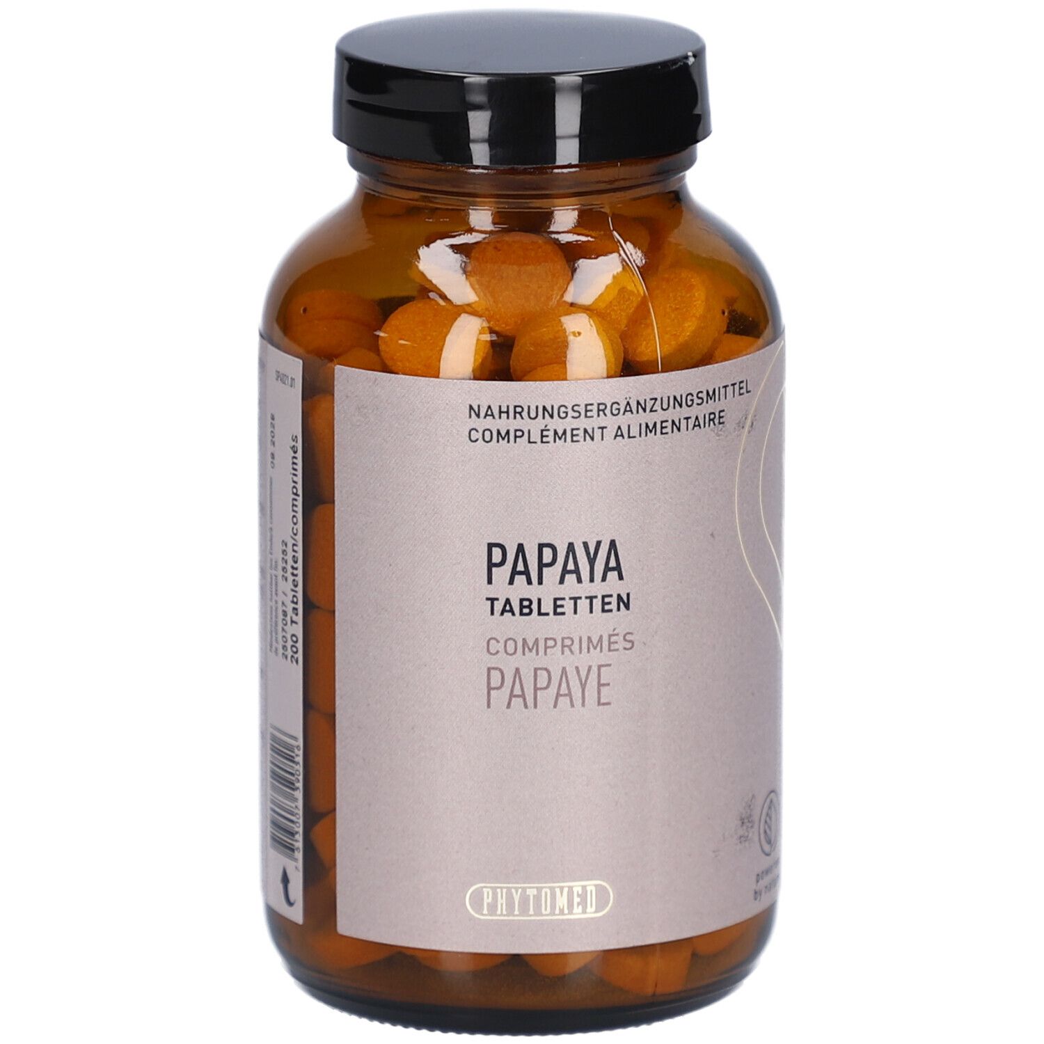 Phytomed Papaya Tabl Glas 200 Stk St Compretten