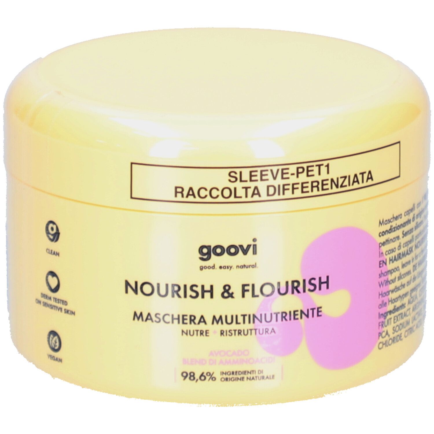 Goovi Nourish&Flourish Haarmaske Multinähr 200 ml Maske