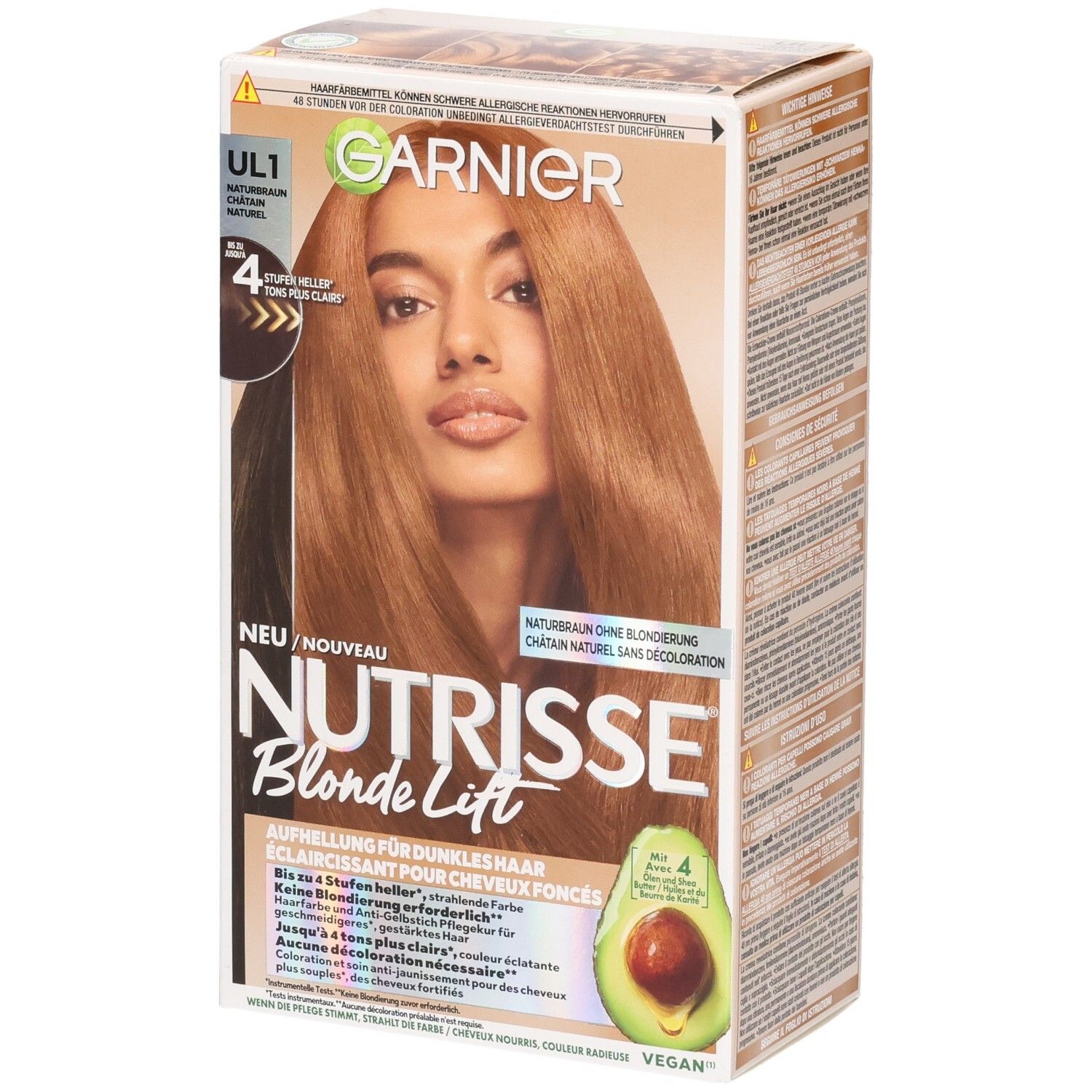Garnier Nutrisse Blonde Lift UL1 Naturbraun