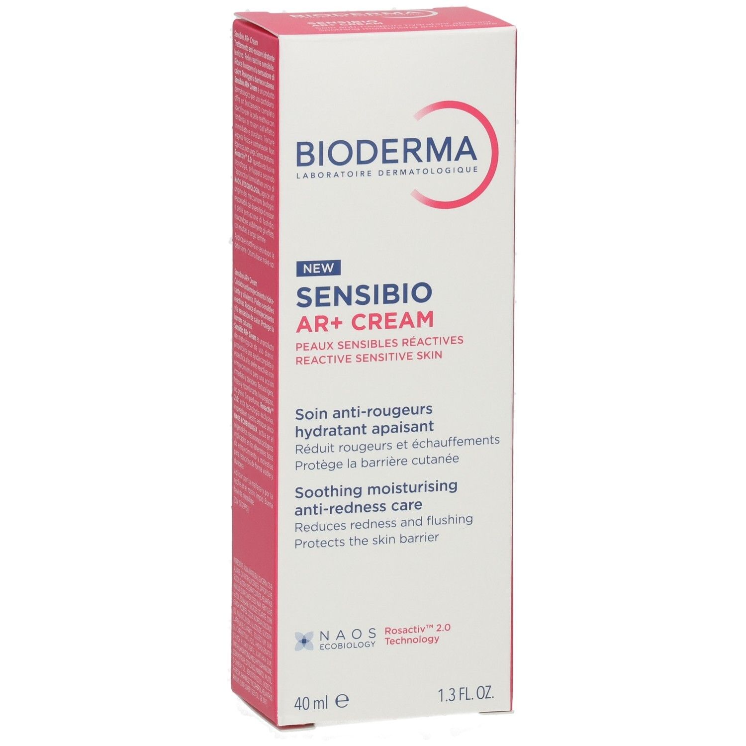 Emballage Bioderma Sensibio AR+ Cream, 40ml.