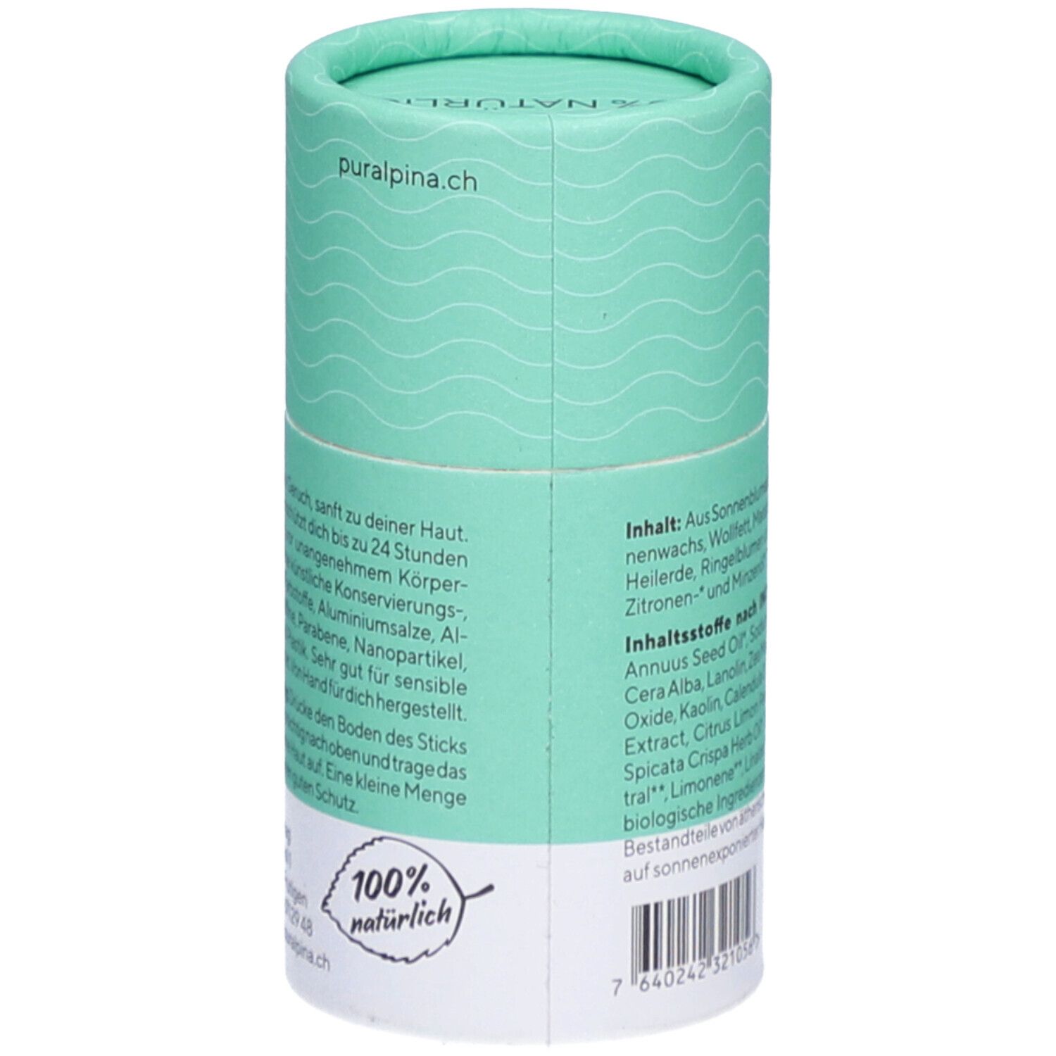 PURALPINA Stick Deodorant Menthe
