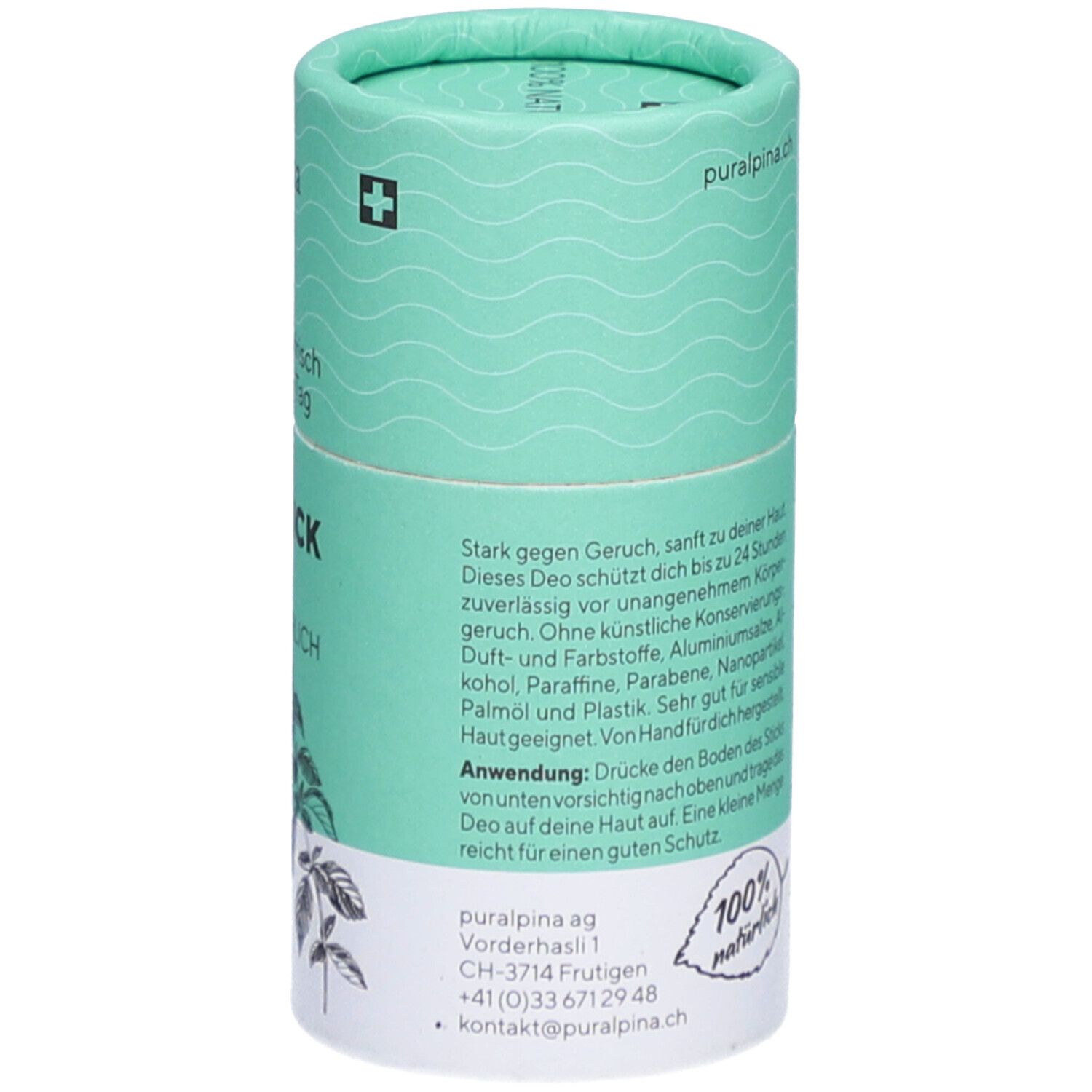 PURALPINA Stick Deodorant Menthe