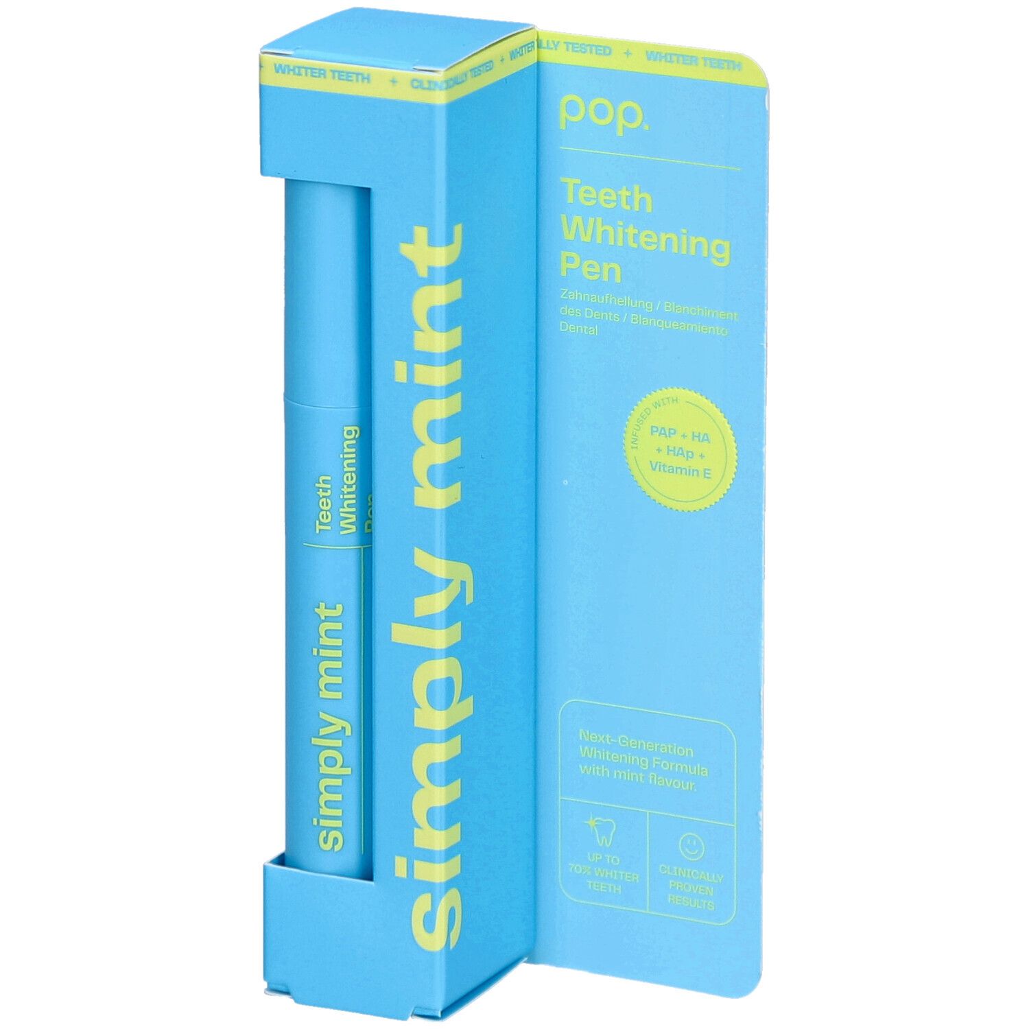 POP Pens Pop Teeth Whitening Pen Simply Mint 4 ml Streifen