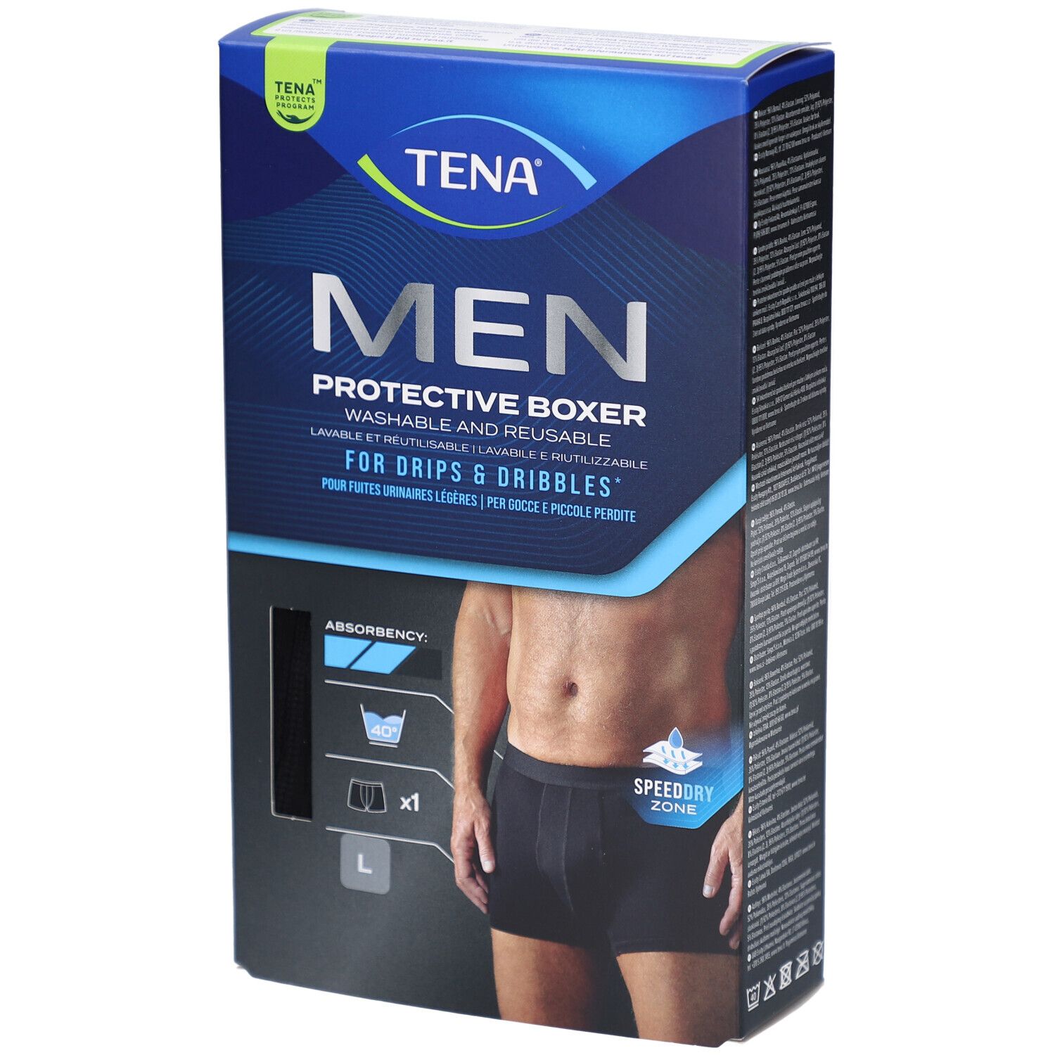 Tena Men Boxer Protektor Wiederverwendbar L