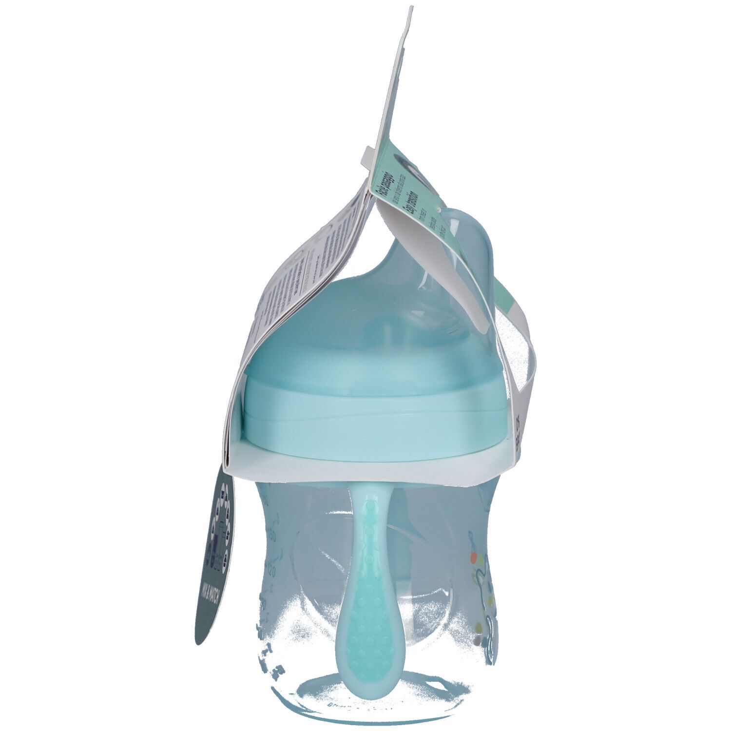 Chicco Übergangsbecher 200 ml 4m+ - Übergangsbecher aus Silikon - Blau view 2