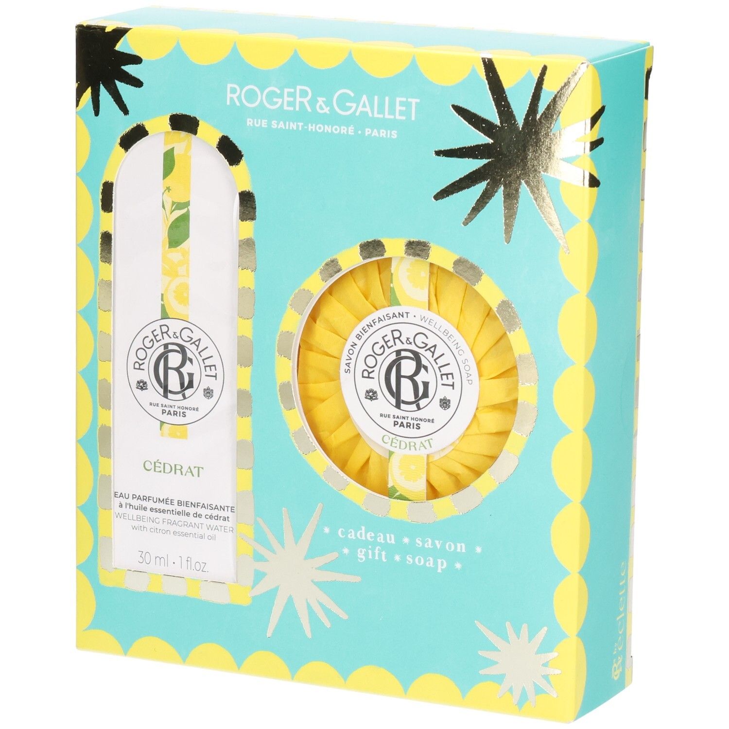 Roger Gallet Coffret Cedrat EDP 30ml 1 St Kombipackung