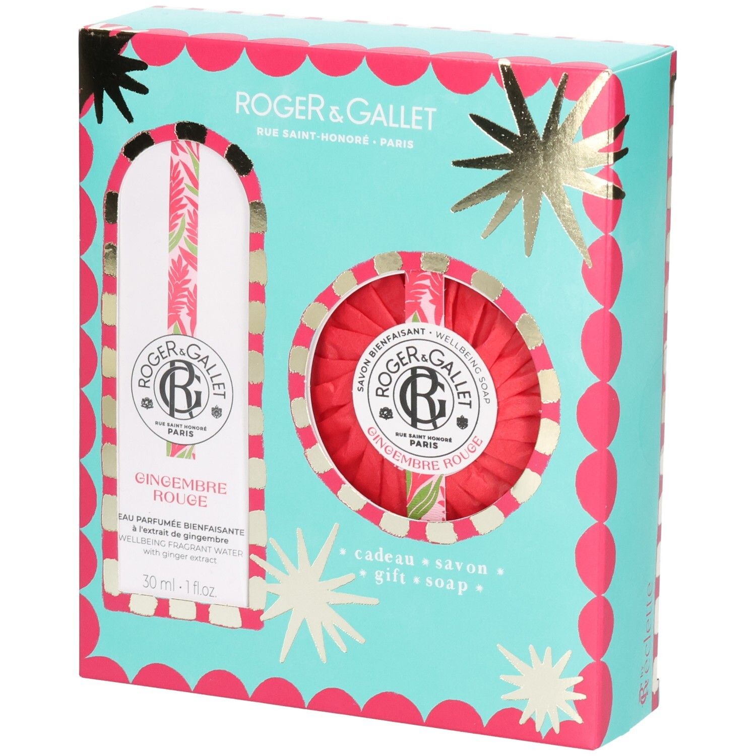 Roger Gallet Coffret Gingem Rouge EDP 30ml 1 St Set