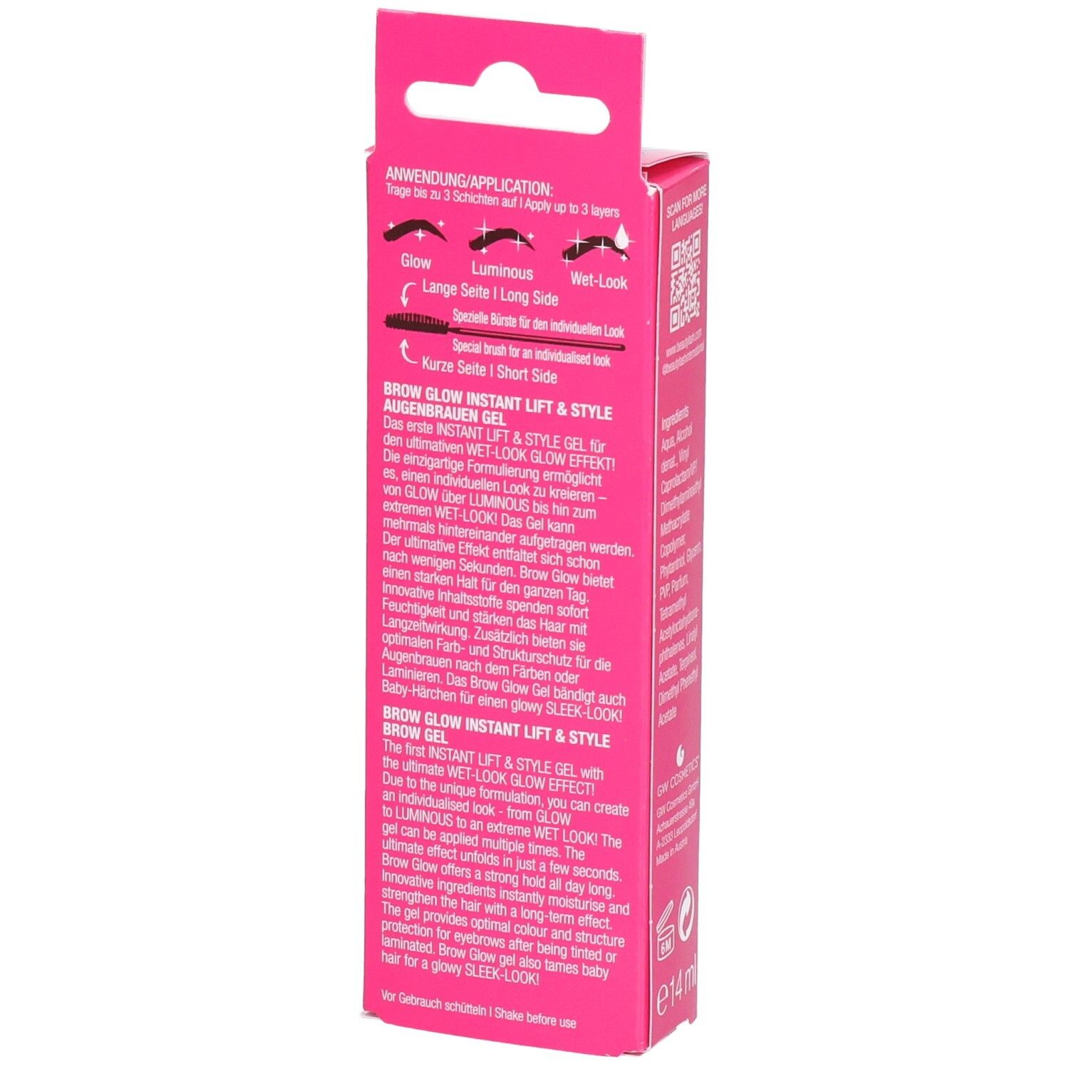Refectocil BEAUTYLASH BROW GLOW Augenbrauen-Fixiergel