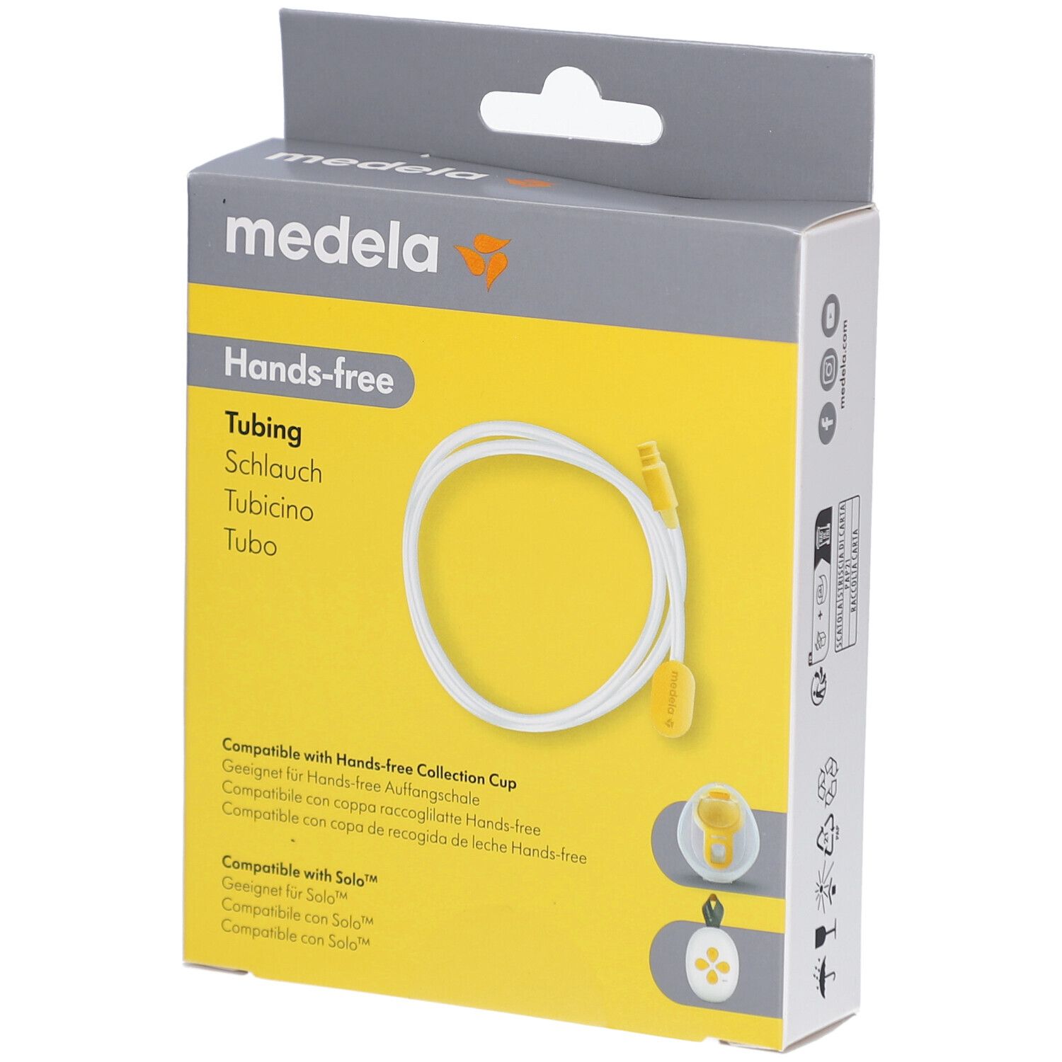 Medela Freihandschlauch - kompatibler Solo™-Wechselschlauch