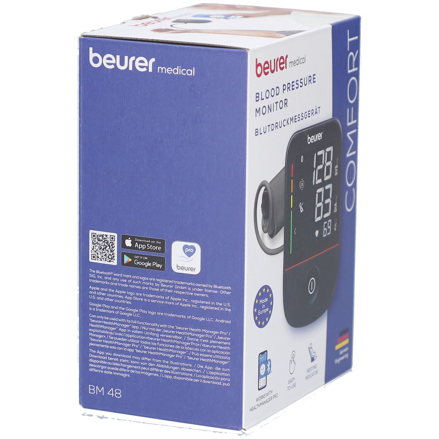 Beurer BM 48 Blutdruckmessgerät Oberarm 22–42 cm