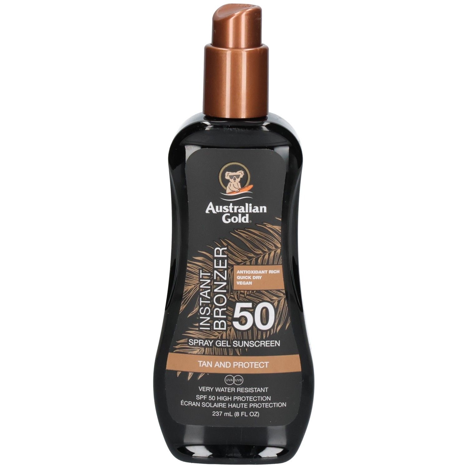 Australian Gold Gel Spray Abbronzante Istantaneo SPF50