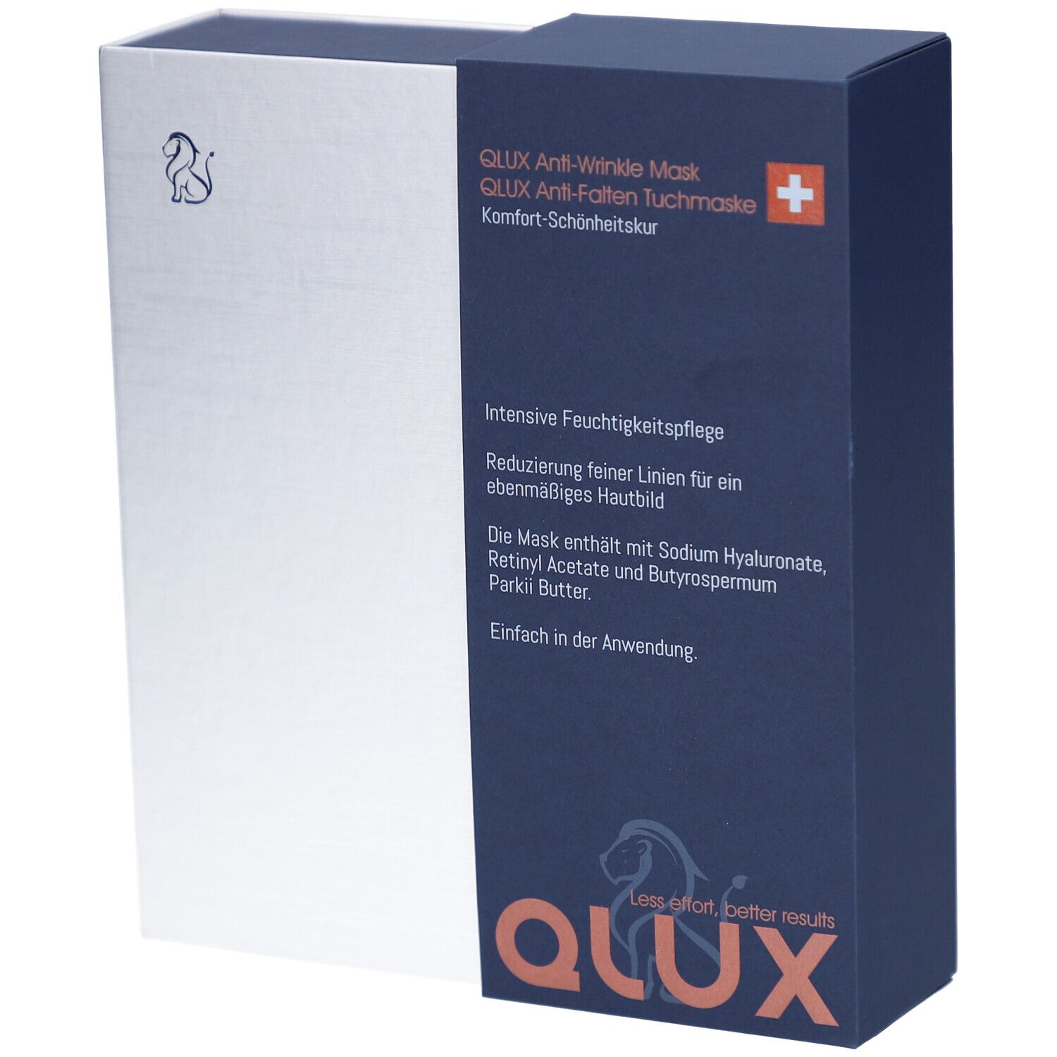 Qlux Mask Anti-Wrinkle Btl 8 Stk St Gesichtsmaske