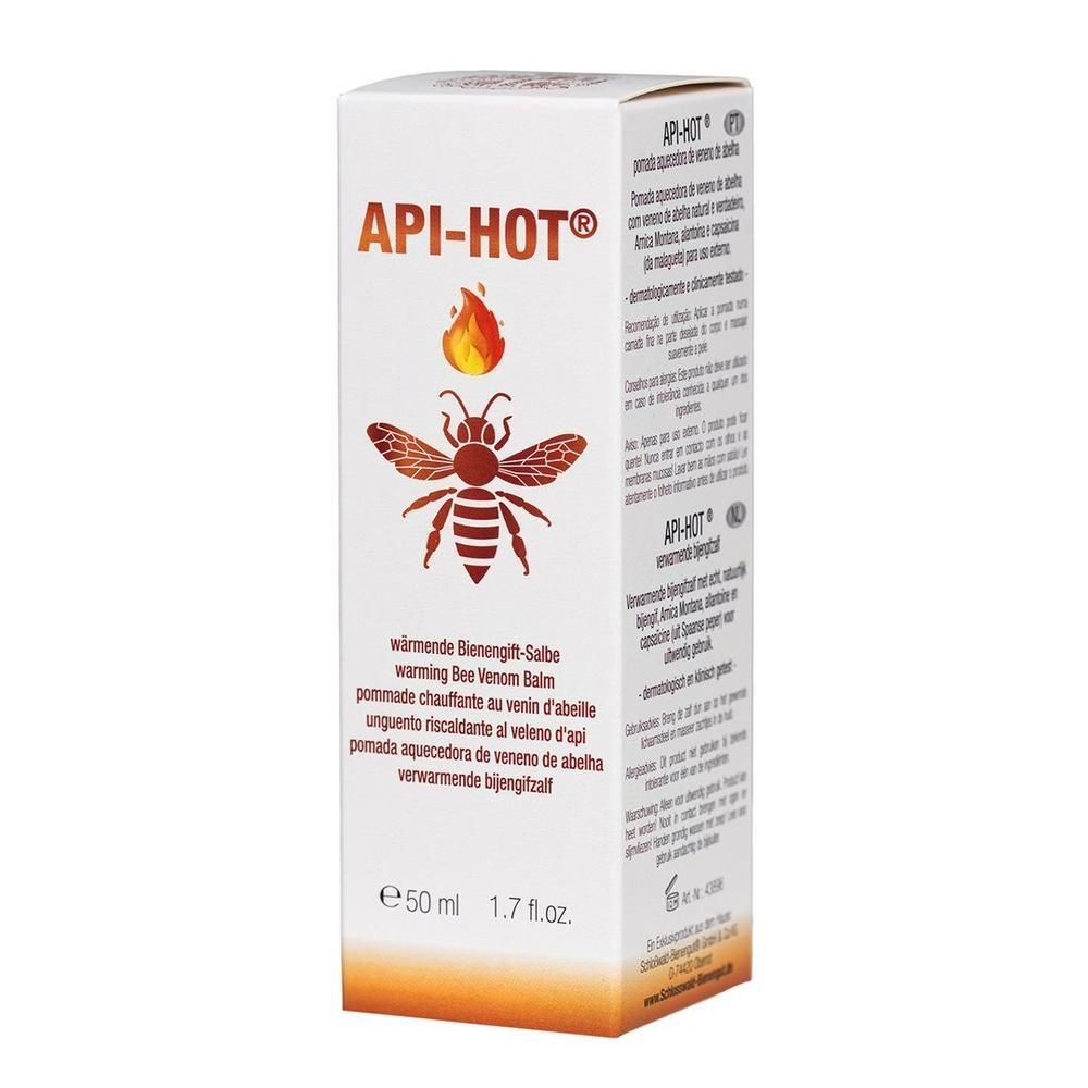 Api-Hot Bienengift-Salbe Kräuterölen wärmend 50 ml Salbe