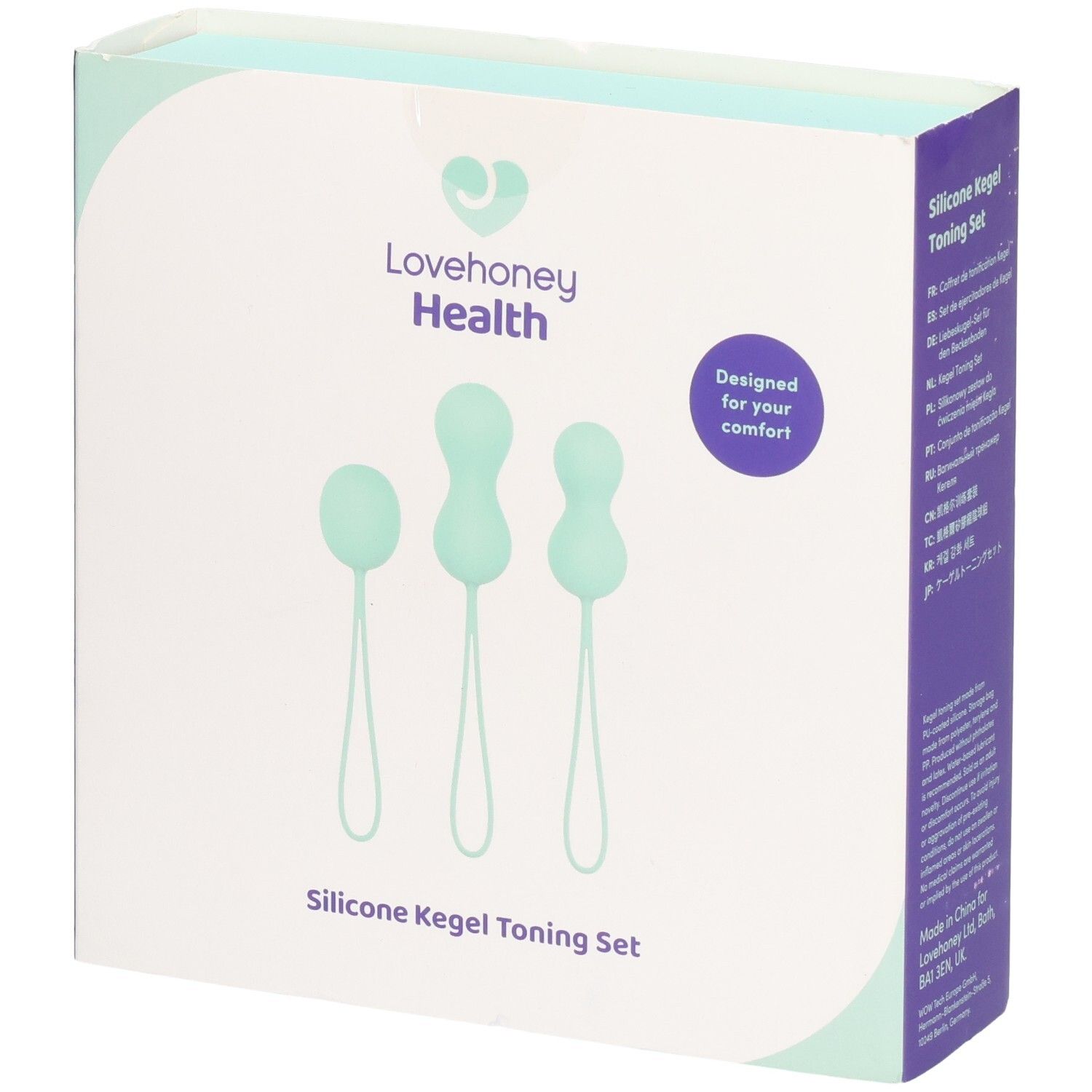 Lovehoney Health Silicone Kegel Toning Set Box 1 St