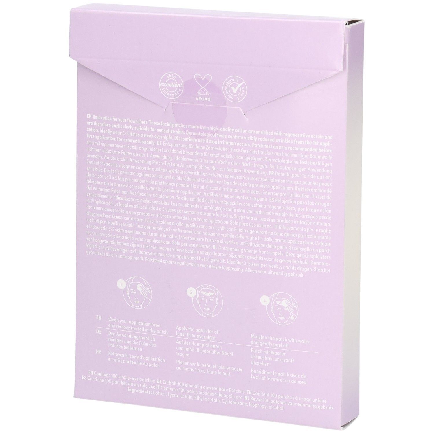 APRICOT Zornesfalten Pads "face charmer" mit Ectoin