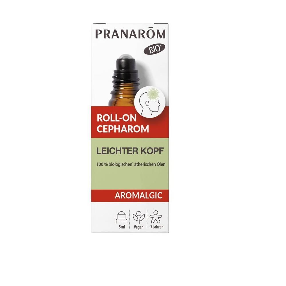 Pranarom Aromalgic Cephar Roll-on Leicht Kopf 5 ml