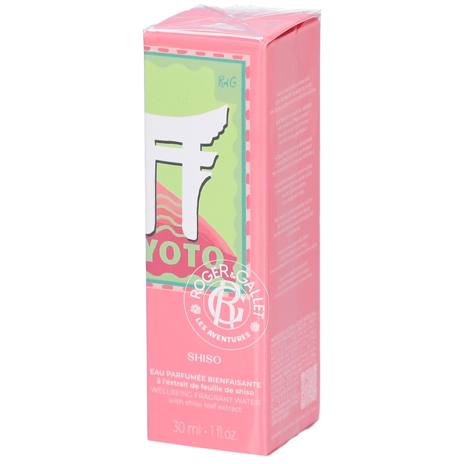 Roger Gallet Eau Parfumée Shiso 30 ml Liquidum