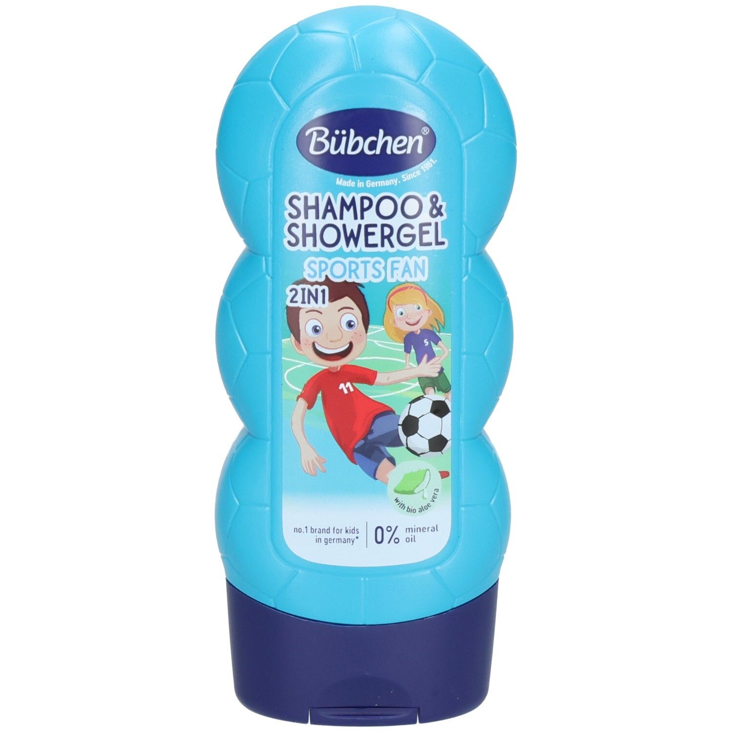 Bübchen Kids 2 in 1 Sportsfan Fl 230 ml Shampoo