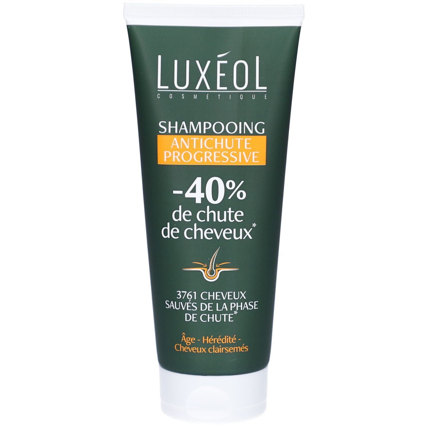 LUXÉOL Shampoo tegen Progressieve Haaruitval -40 % haaruitval 200