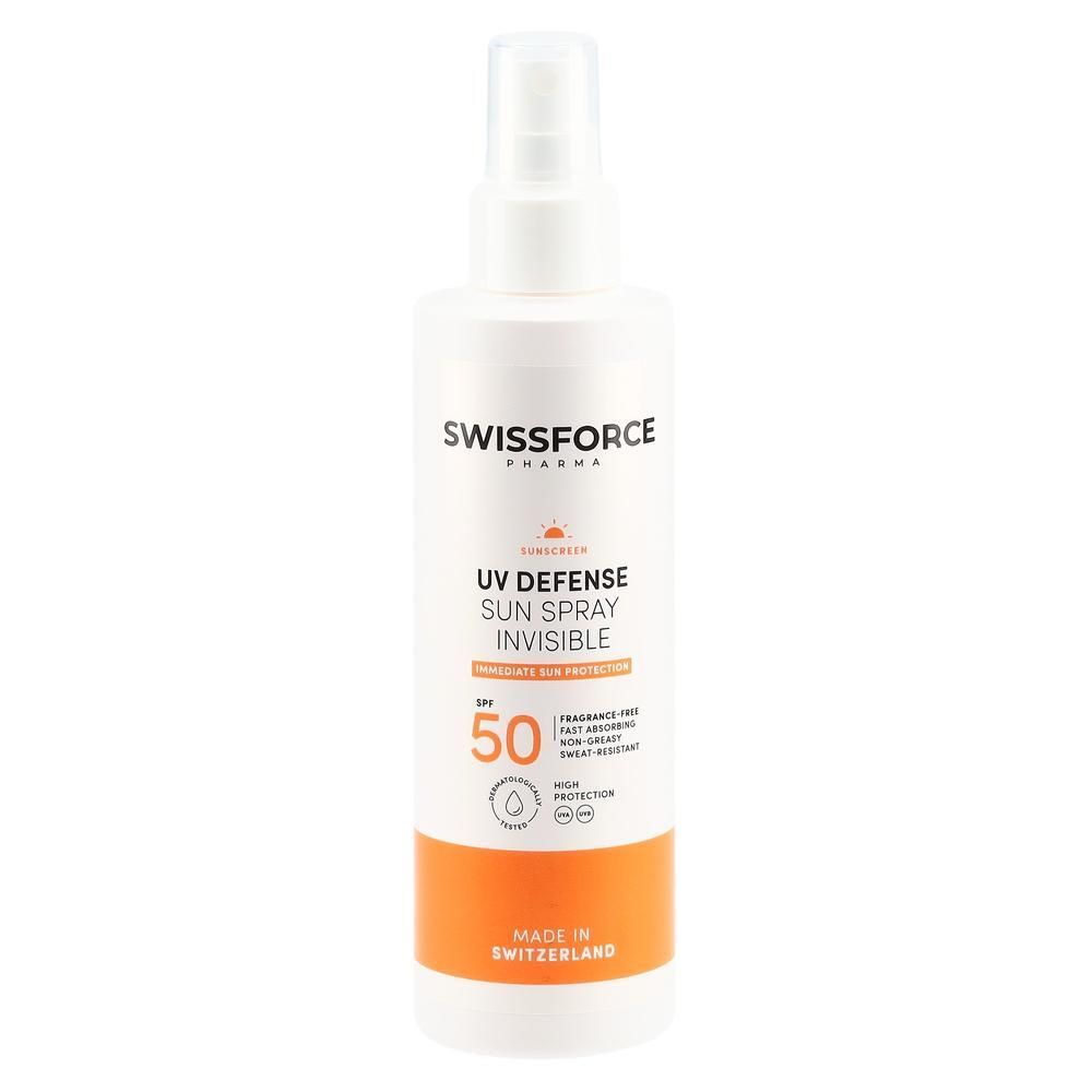 Swissforce Uns Sonnenspr Lsf50 veg parfumfr 200 ml Lösung