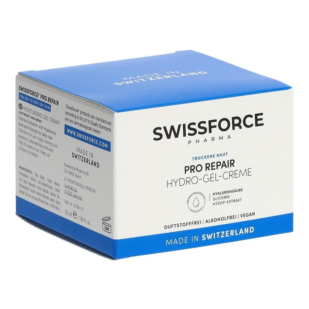 Swissforce Hydro-Gel-Creme veg o Alk&Duft 50 ml Gel